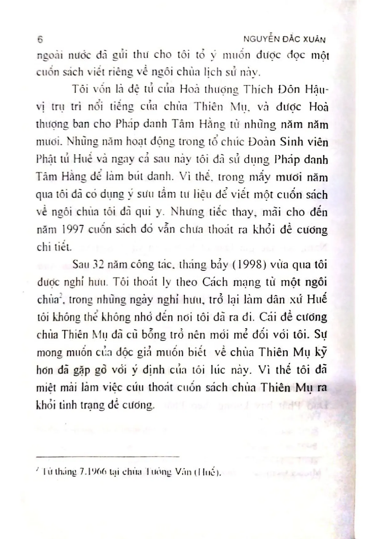 Mục lục chi tiết trang 2 sách Bốn trăm năm chùa Thiên mụ