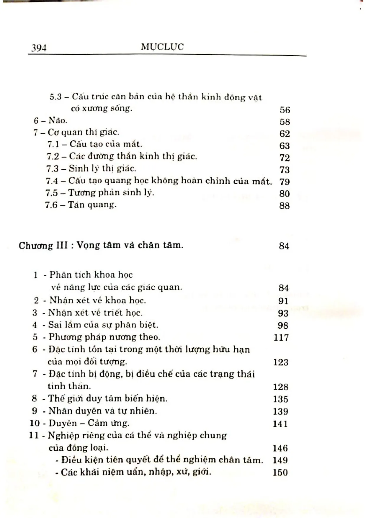 Mục lục chi tiết trang 1 sách Bản chất của đời sống