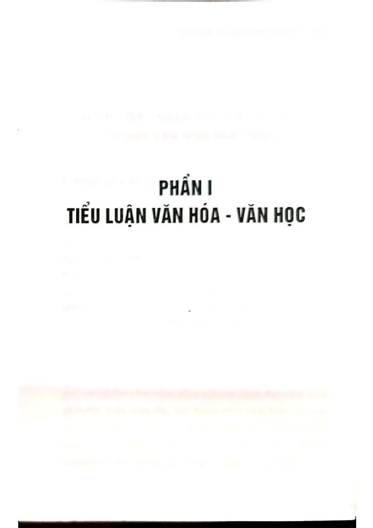 Nội dung mục lục và hình ảnh sách Văn học trong hành trình văn hóa - Trang 5
