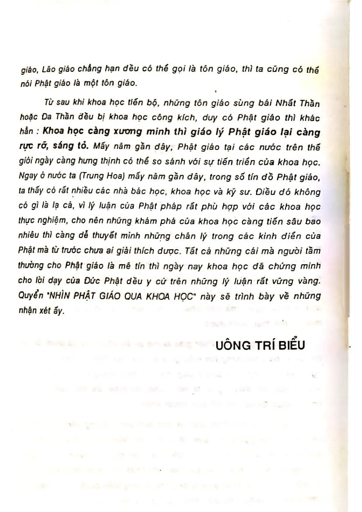 Nội dung mục lục và hình ảnh sách Nhìn phật giáo qua khoa học - Trang 5