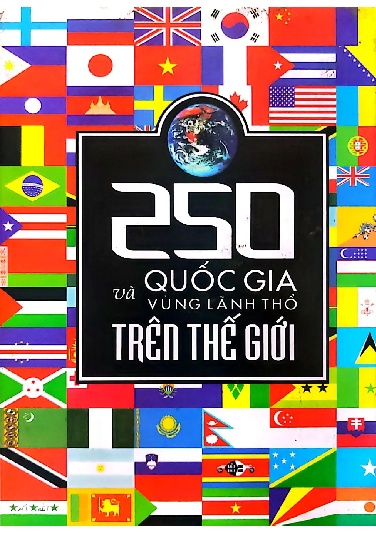 Ảnh bìa của 250 quốc gia và vùng lãnh thổ trên thế giới