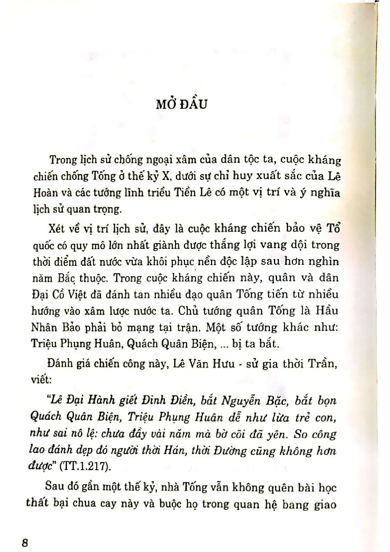 Nội dung mục lục và hình ảnh sách Cuộc kháng chiến chống Tống lần thứ nhất - Trang 5