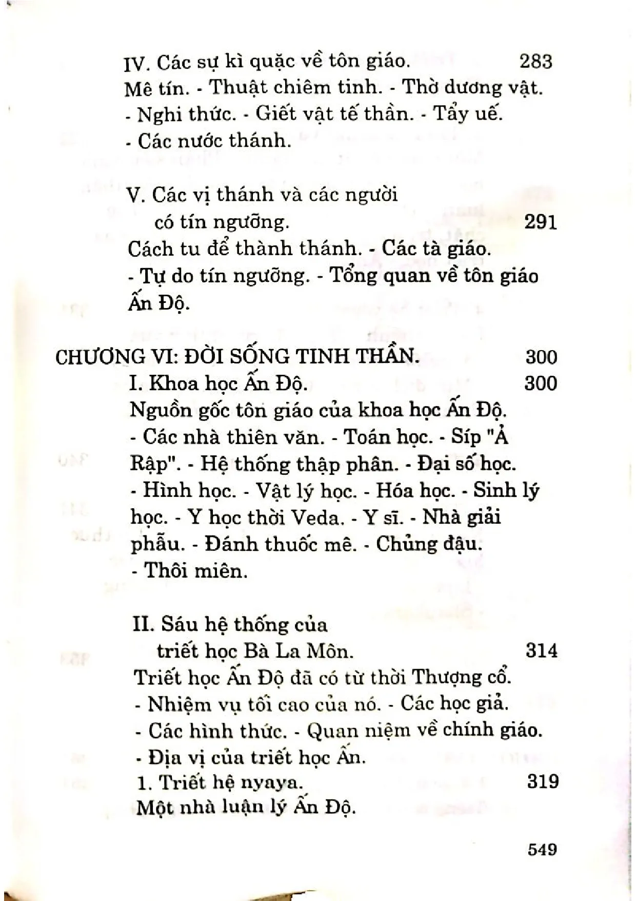 Nội dung mục lục và hình ảnh sách Lịch sử văn minh Ấn Độ - Trang 6