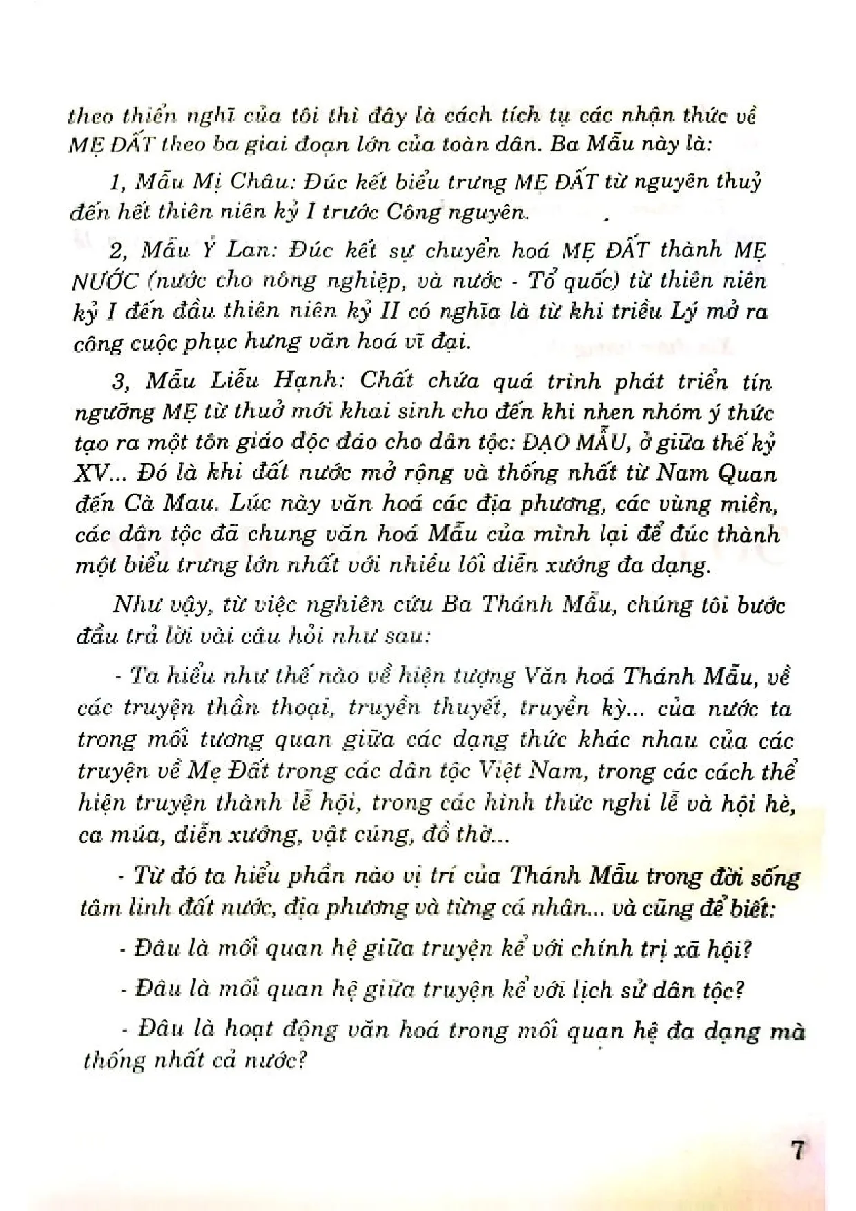 Nội dung mục lục và hình ảnh sách Văn hóa thánh mẫu - Trang 6