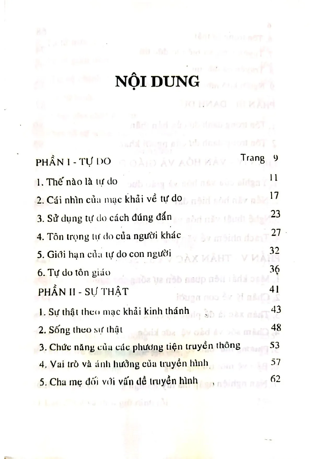 Trang bìa chính thức sách Những vấn đề lớn của Ki tô hữu trong thế giới ngày nay
