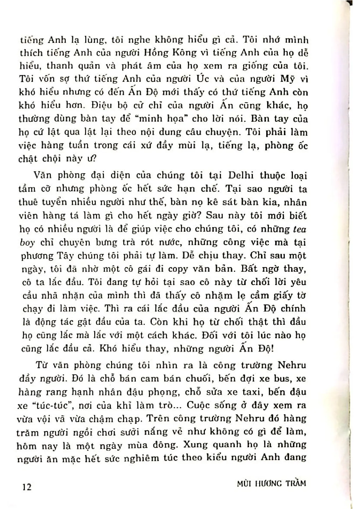 Nội dung mục lục và hình ảnh sách Mùi hương trầm - Trang 5