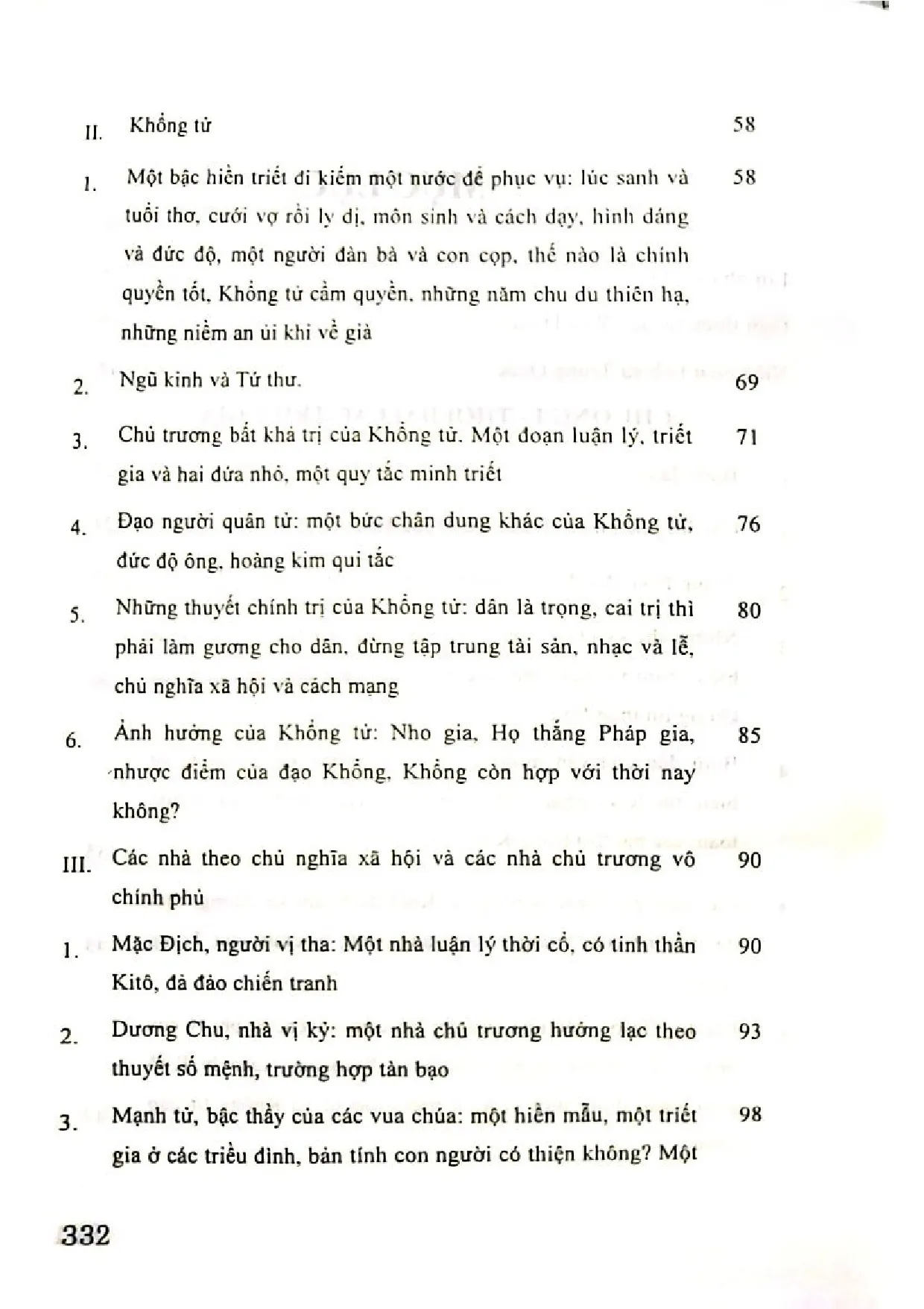 Mục lục chi tiết trang 1 sách Lịch sử văn minh Trung Hoa