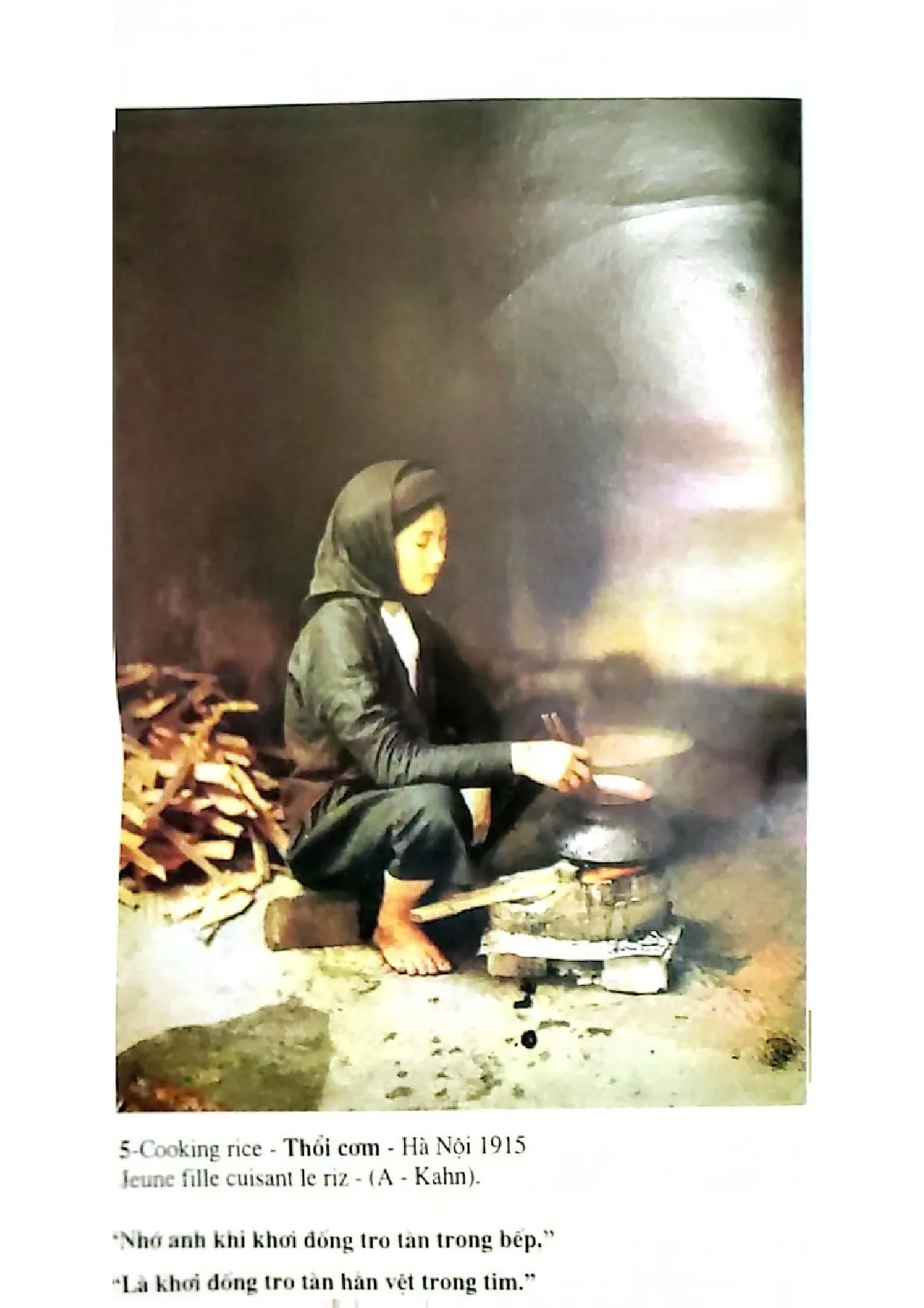 Nội dung trang phụ bản giới thiệu sách Hà Nội Việt Nam qua 1000 hình ảnh