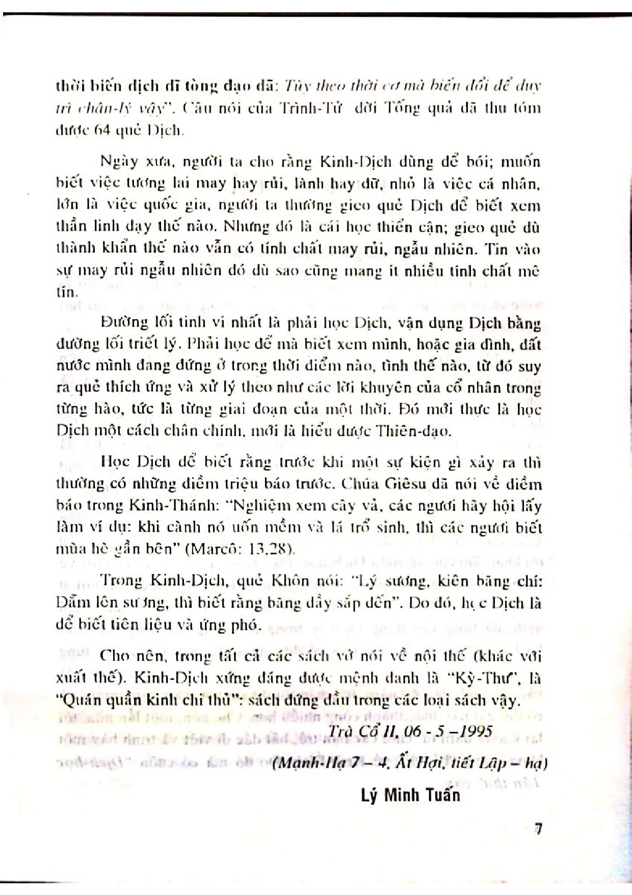 Nội dung trang phụ bản giới thiệu sách Dịch học tân thư tập 1,