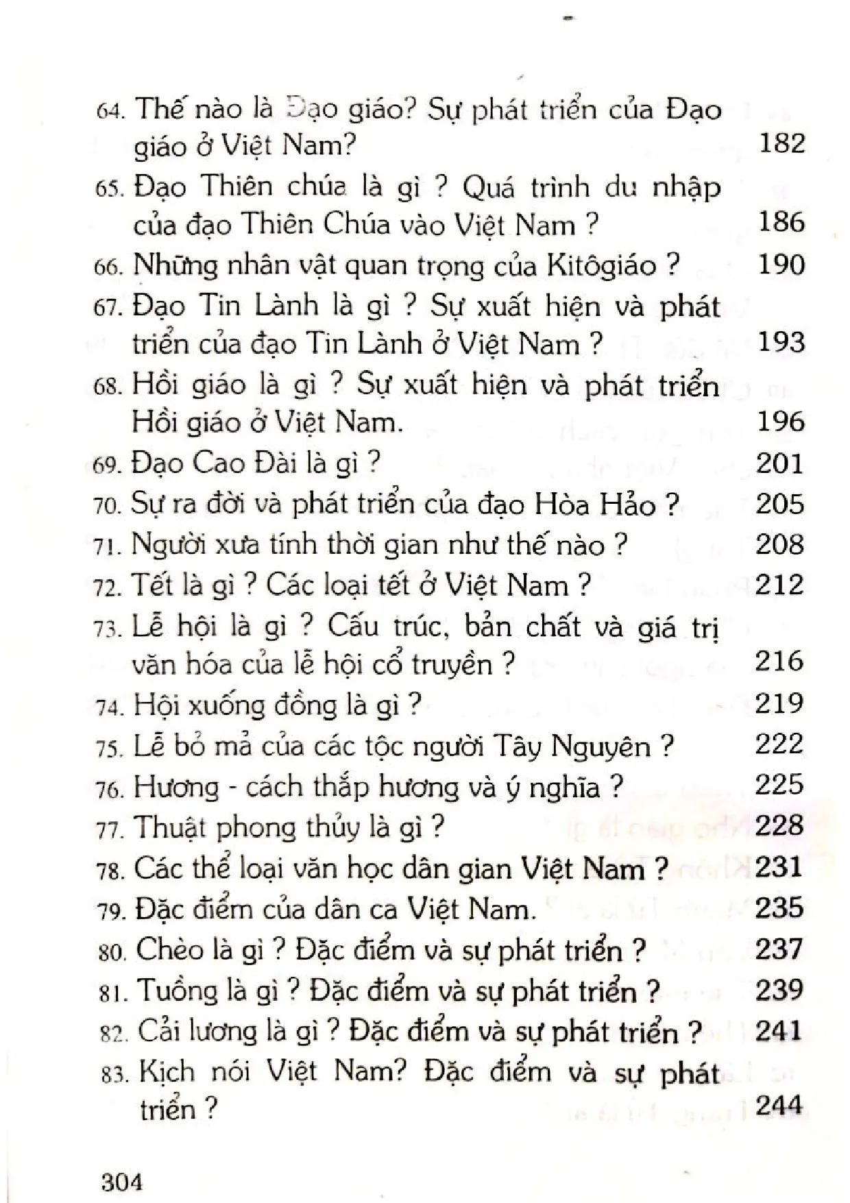 Nội dung trang phụ bản giới thiệu sách Hỏi và đáp về văn hóa Việt Nam