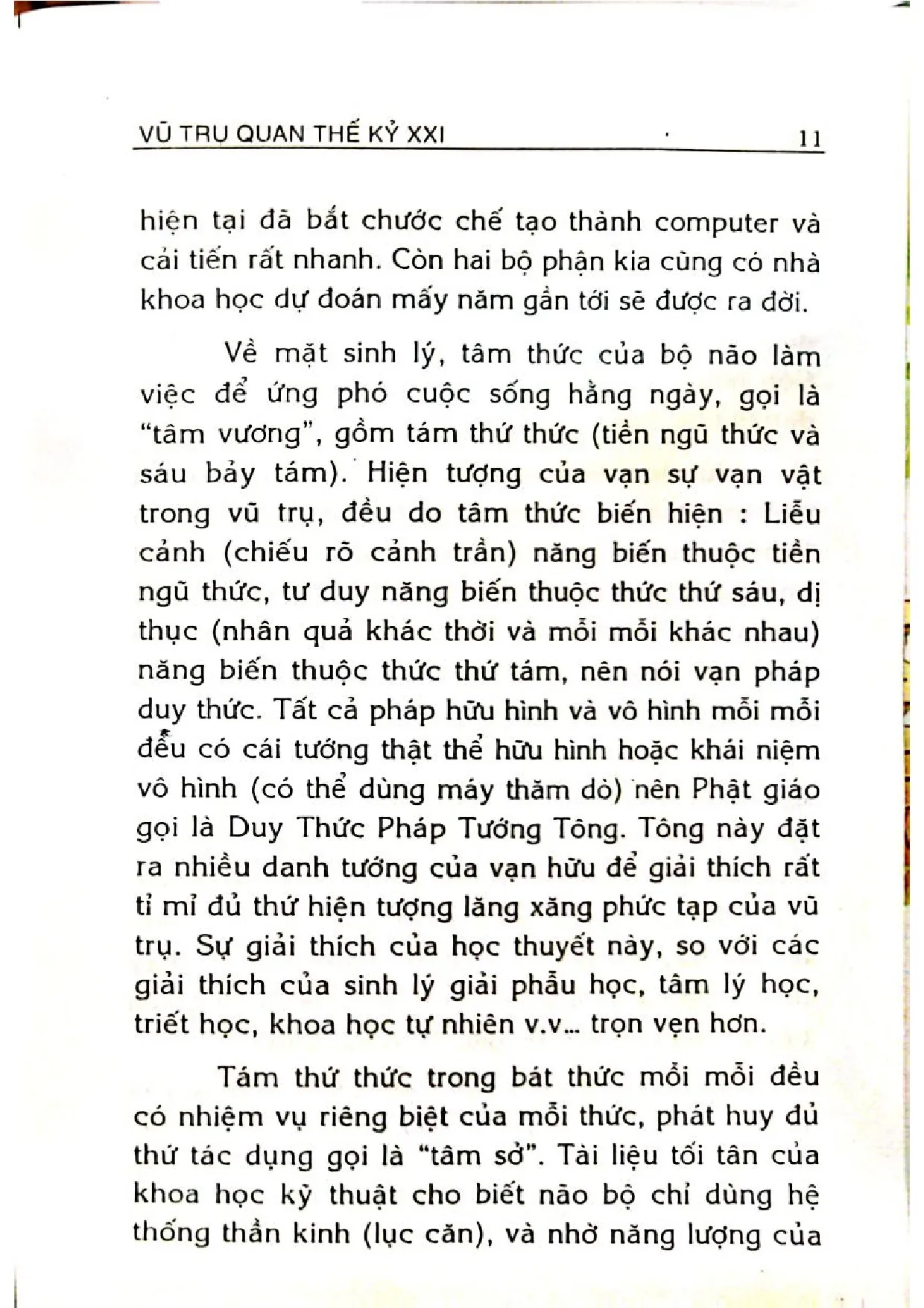 Nội dung mục lục và hình ảnh sách Vũ trụ quan thế kỷ XXI yếu chỉ phật pháp yếu chỉ trung quán luận - Trang 7