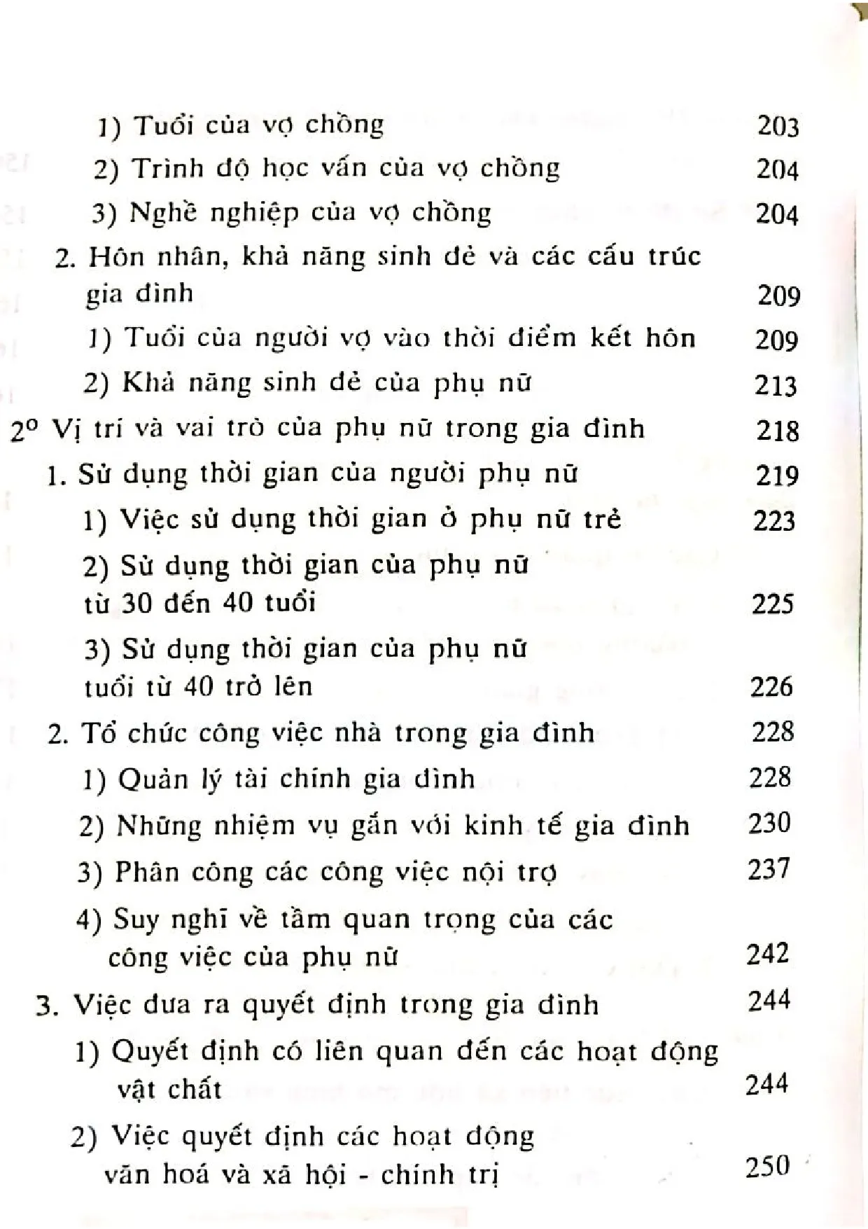 Mục lục chi tiết trang 3 sách Xã hội học về một xã ở Việt Nam