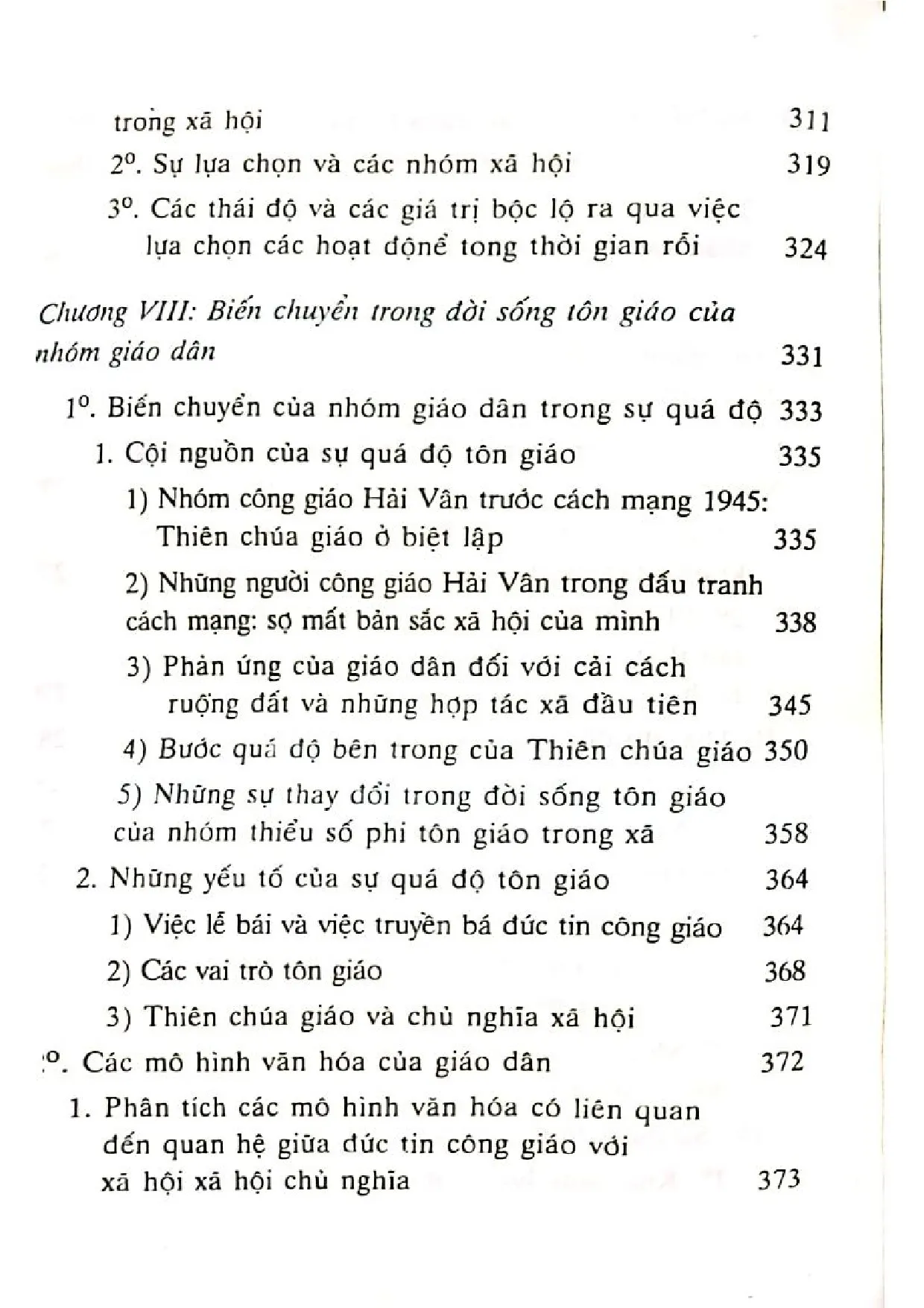 Nội dung mục lục và hình ảnh sách Xã hội học về một xã ở Việt Nam - Trang 5