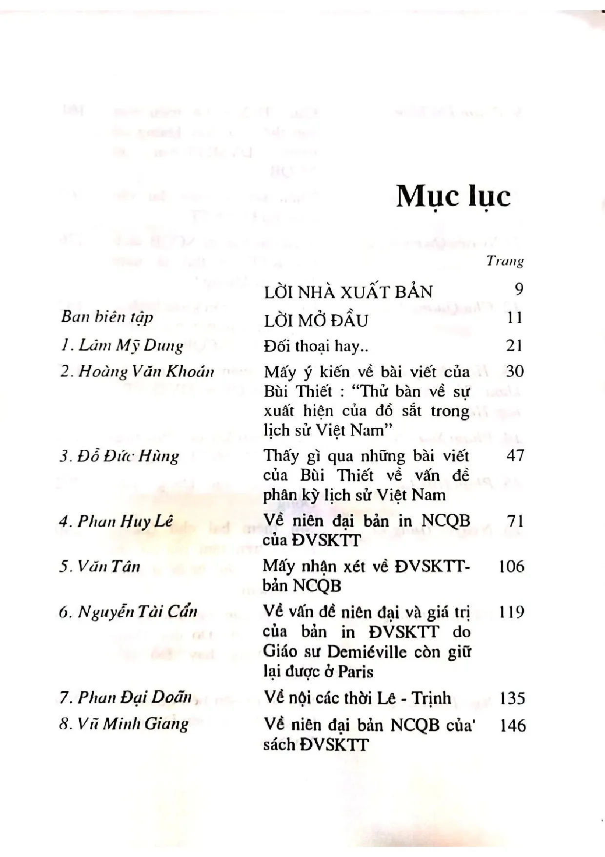Trang bìa chính thức sách Thực chất của đối thoại sử học
