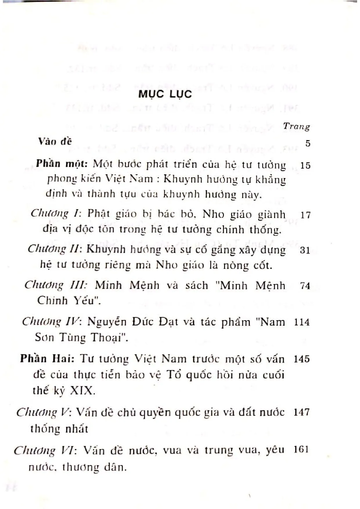 Trang bìa chính thức sách Lịch sử tư tưởng Việt Nam tập 2