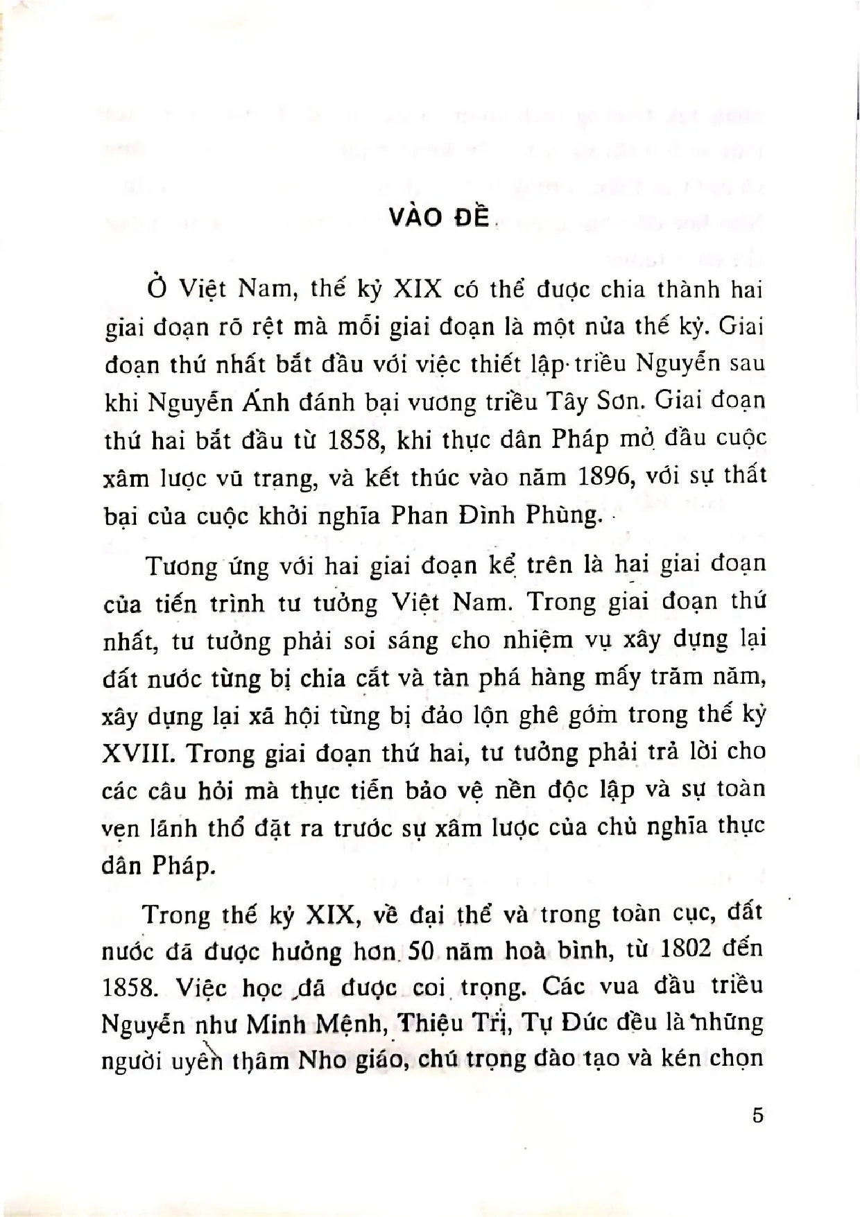 Mục lục chi tiết trang 2 sách Lịch sử tư tưởng Việt Nam tập 2