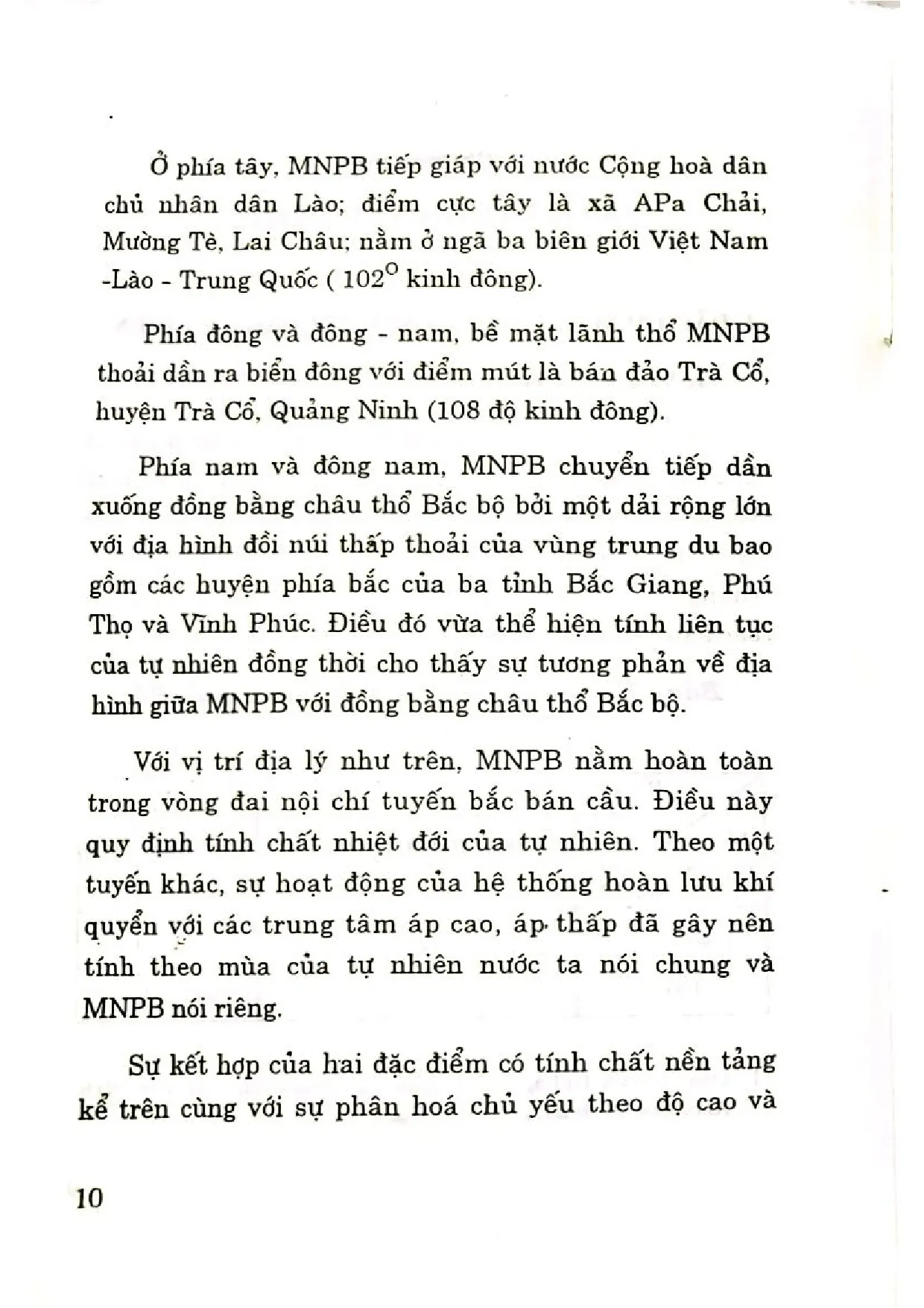 Nội dung trang phụ bản giới thiệu sách Các tộc người miền núi phía bắc Việt Nam và môi trường