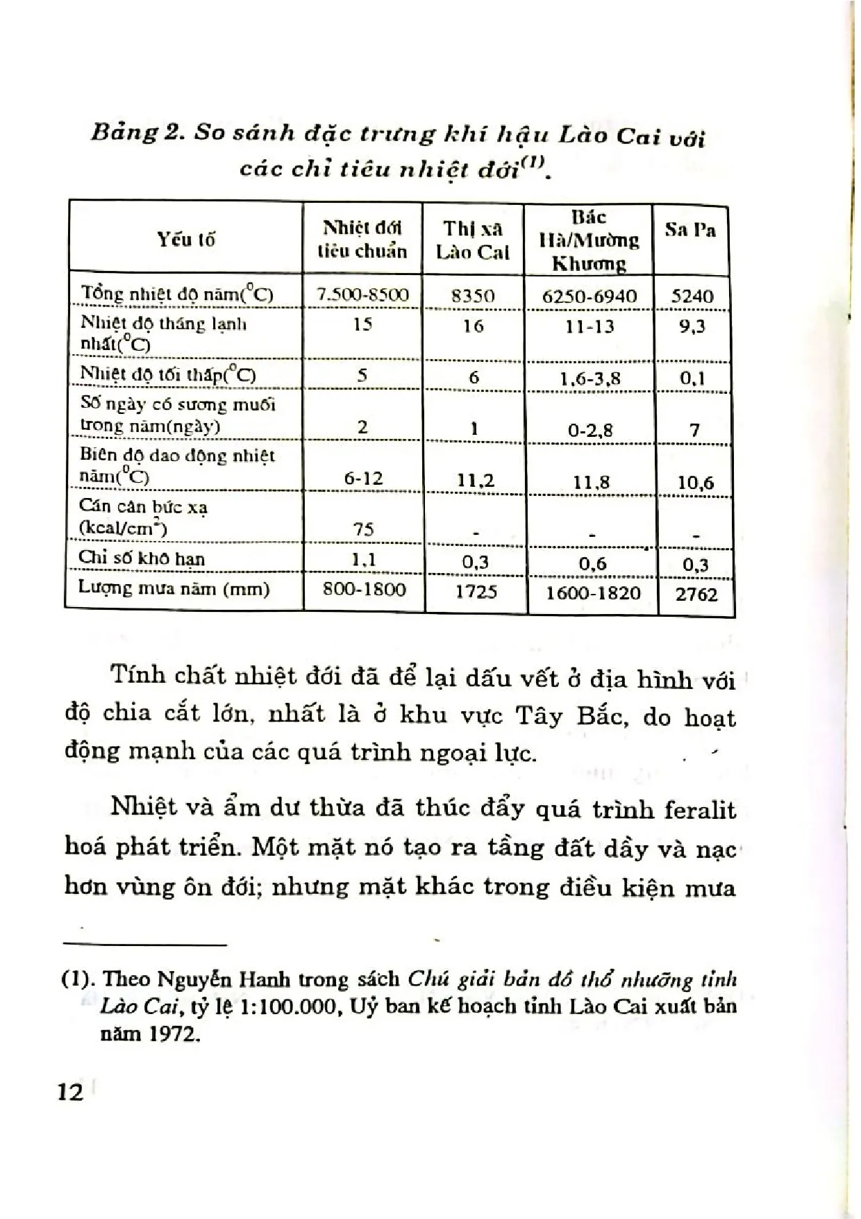 Nội dung mục lục và hình ảnh sách Các tộc người miền núi phía bắc Việt Nam và môi trường - Trang 6