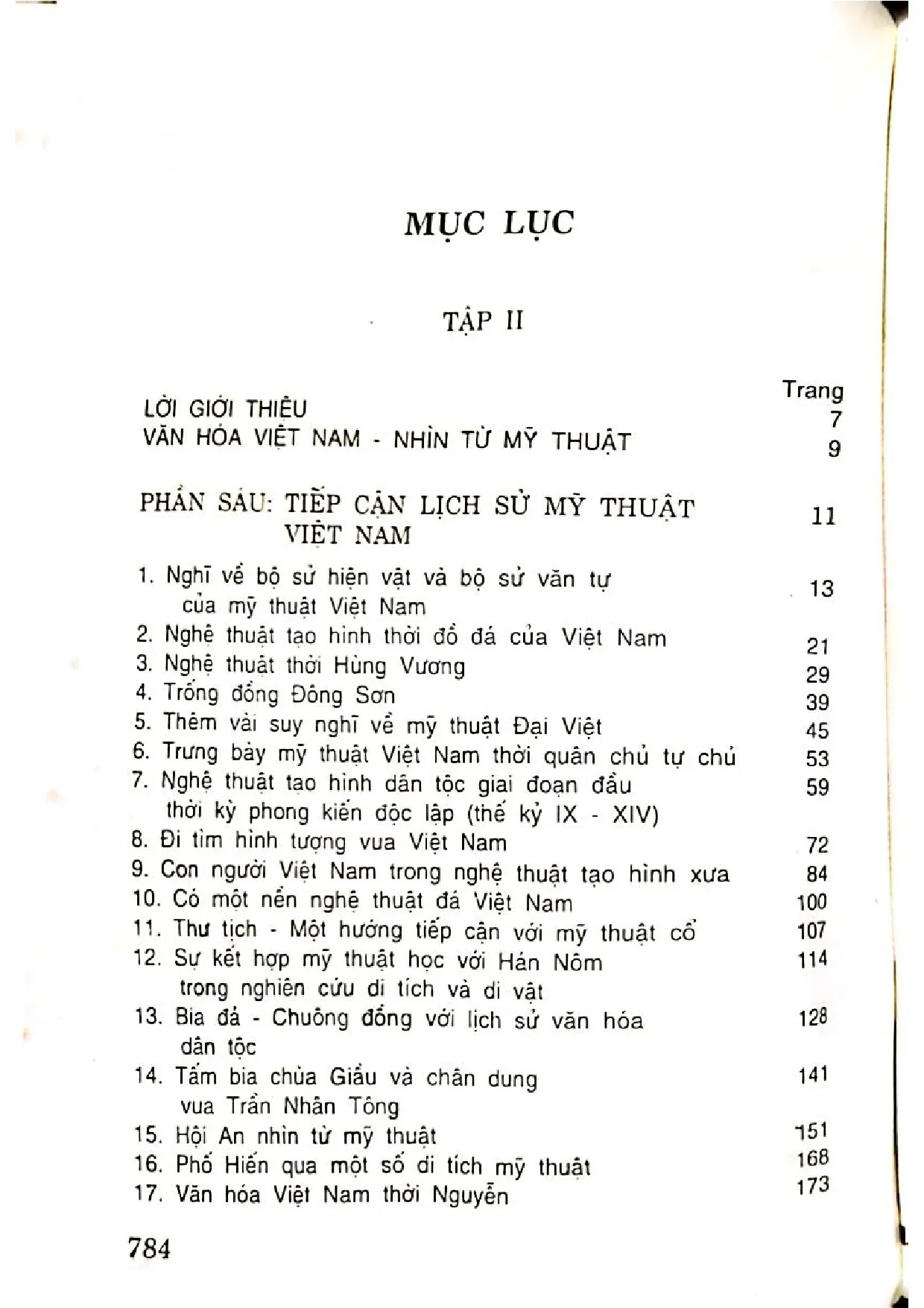 Nội dung mục lục và hình ảnh sách Văn hóa Việt Nam nhìn từ mỹ thuật tập 1 - Trang 5