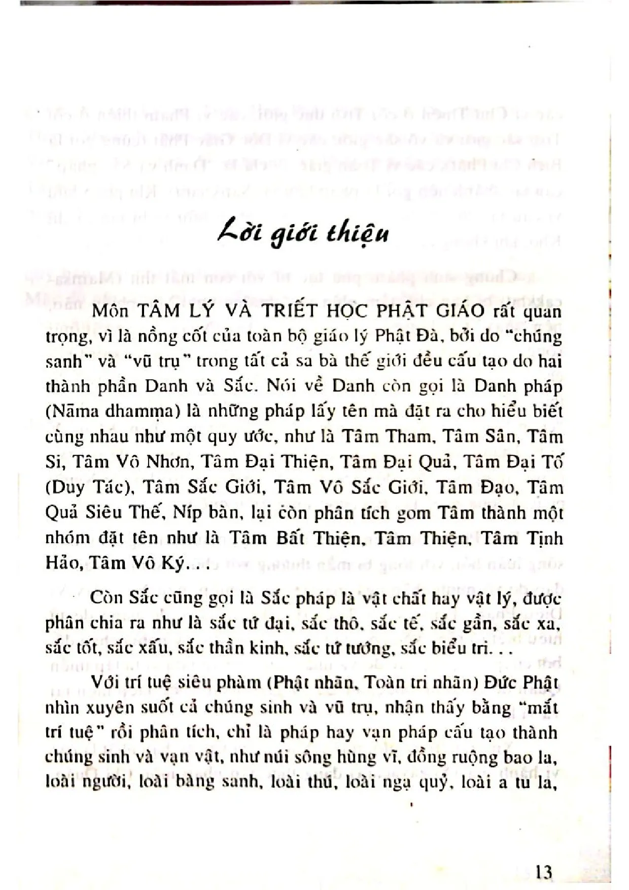Nội dung mục lục và hình ảnh sách Tâm lý và triết học phật giáo áp dụng trong đời sống - Trang 7