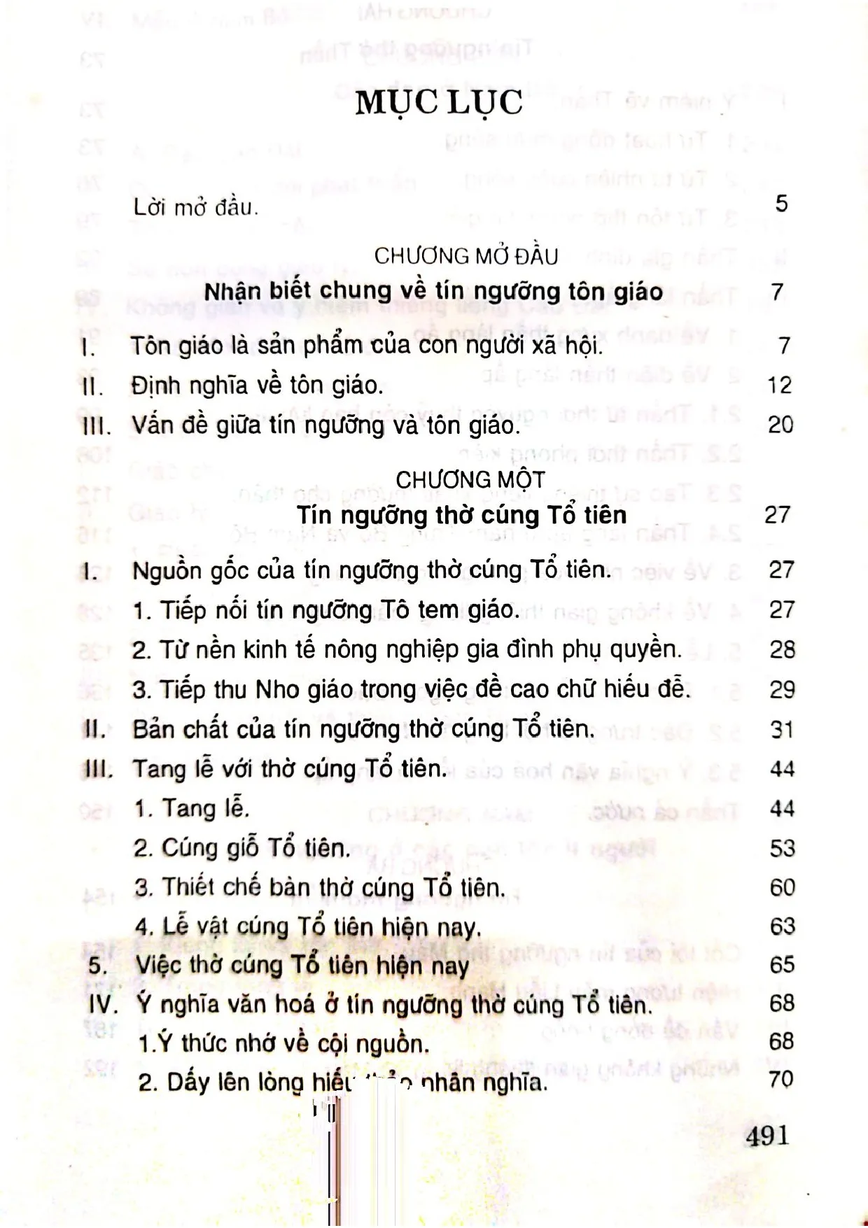 Trang bìa chính thức sách Các hình thái tín ngưỡng tôn giáo ở Việt Nam