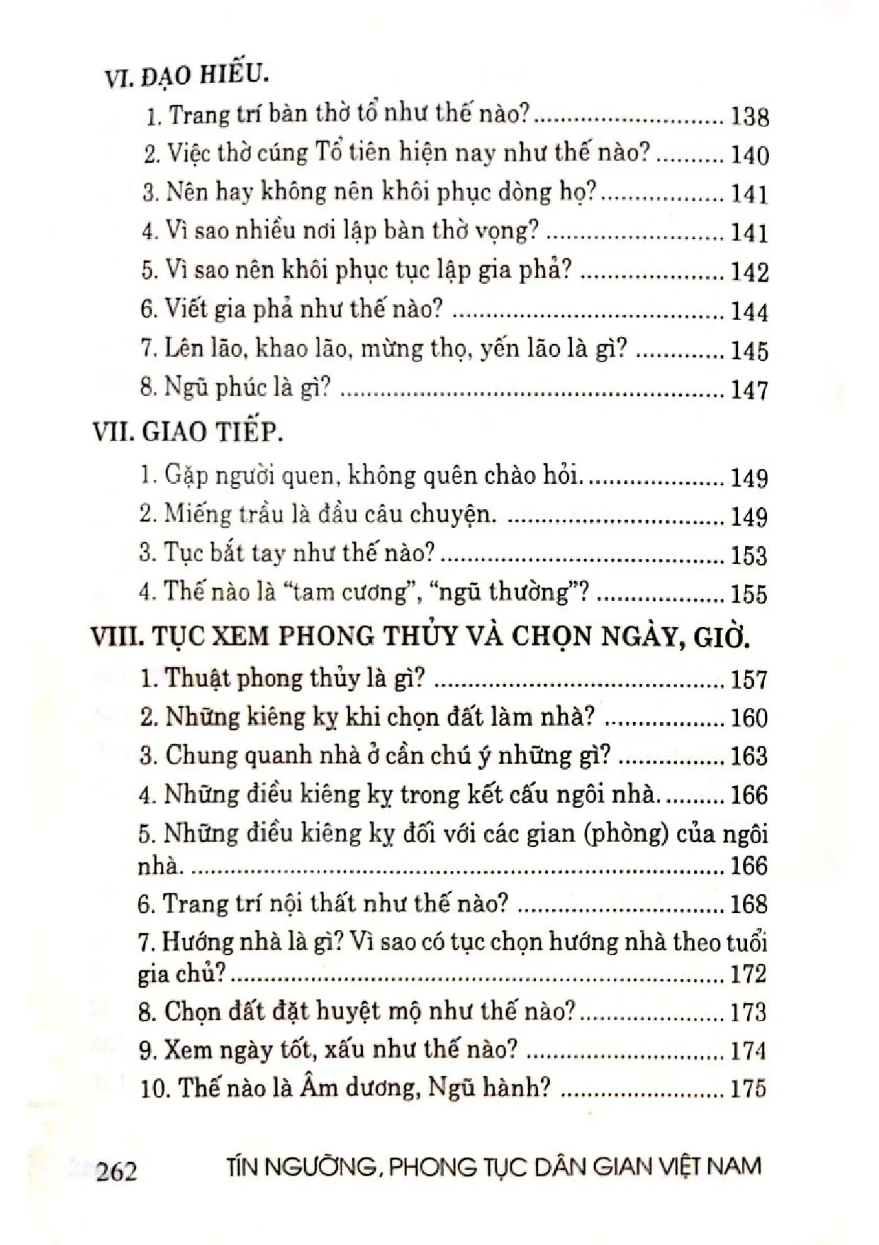 Nội dung mục lục và hình ảnh sách Tín ngưỡng phong tục và những kiêng kị dân gian ở Việt Nam - Trang 5