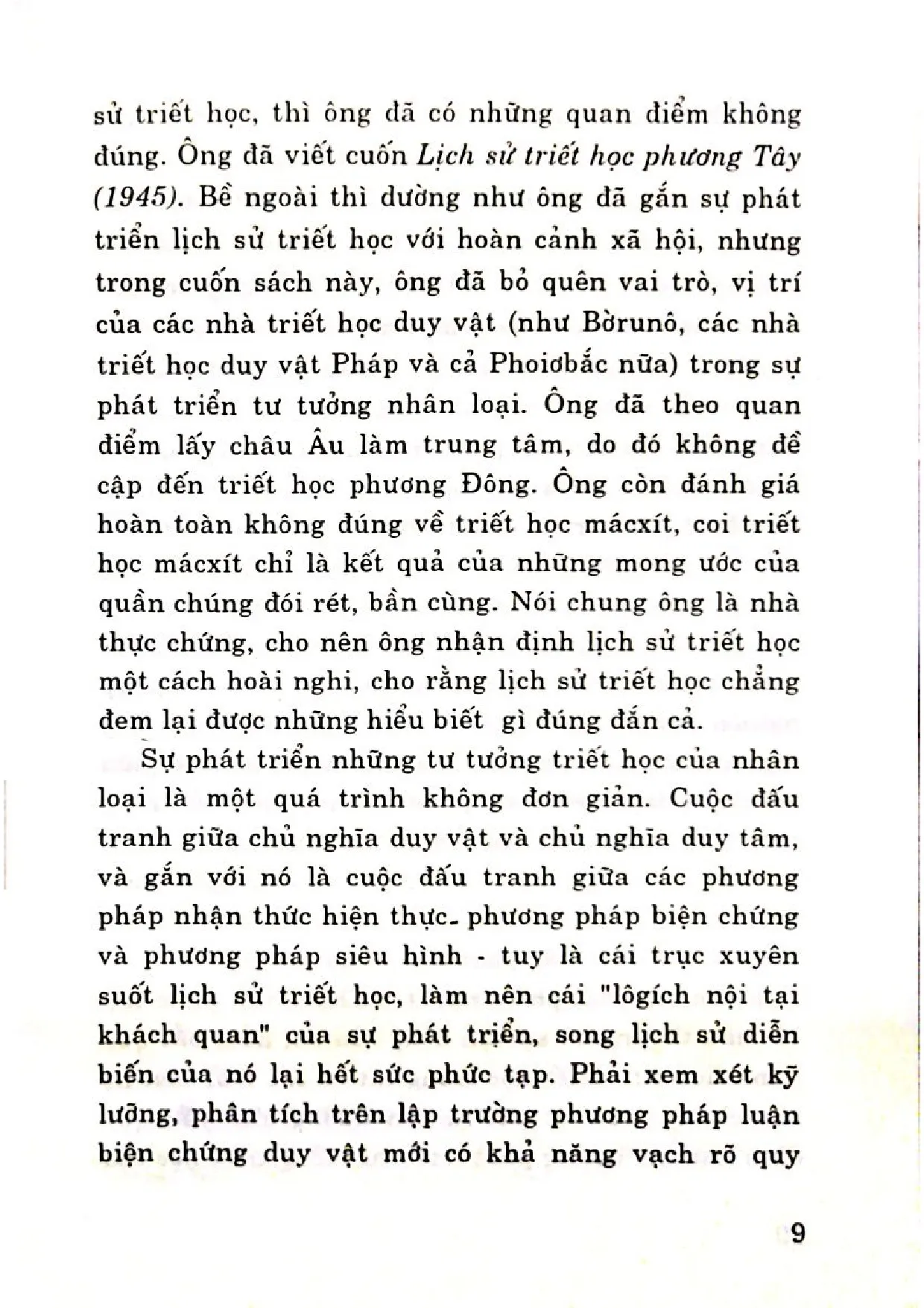 Nội dung mục lục và hình ảnh sách Khái lược lịch sử triết học trước Mác - Trang 5