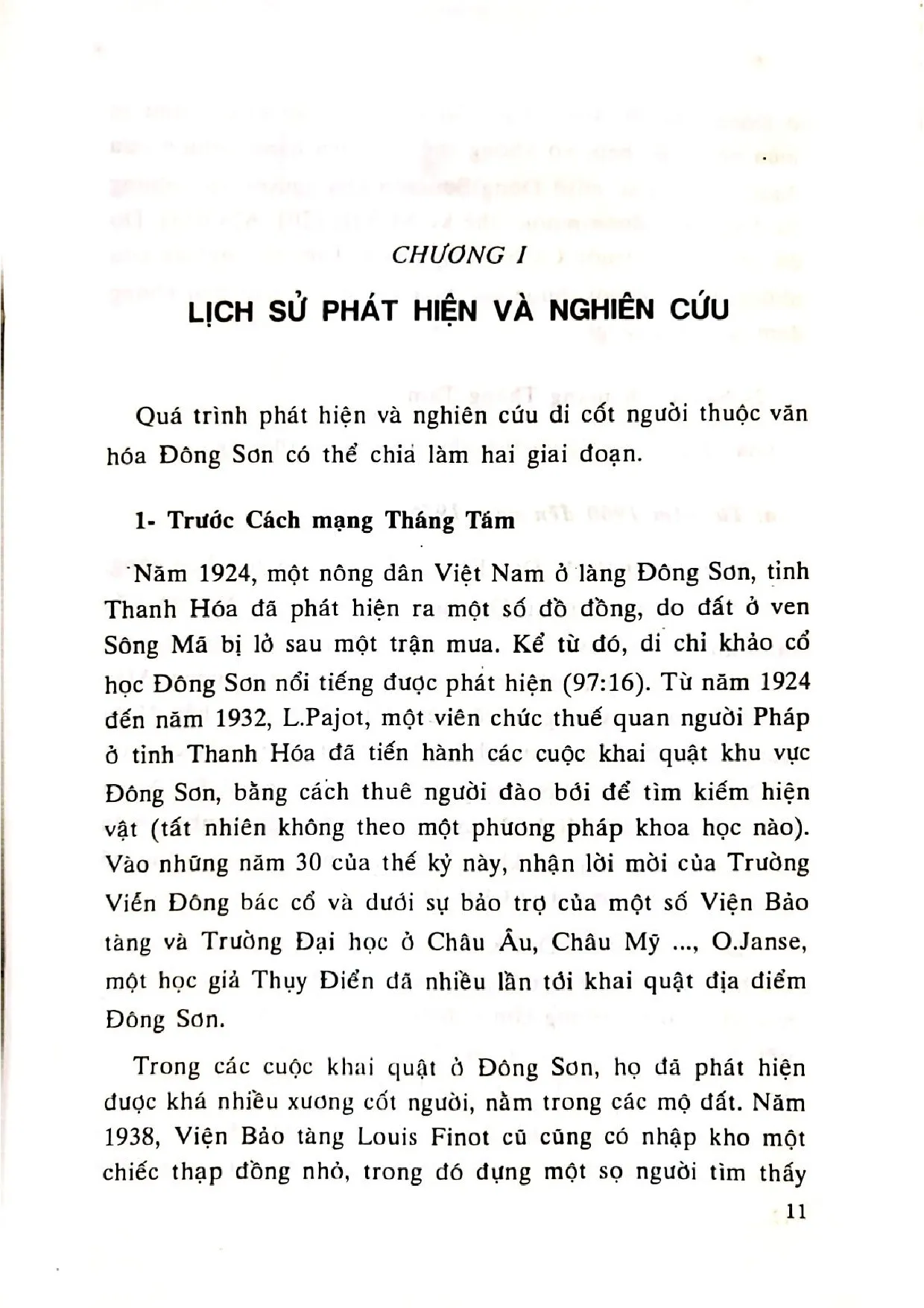 Nội dung mục lục và hình ảnh sách Đặc điểm nhân chủng cư dân văn hóa Đông Sơn ở Việt Nam - Trang 5
