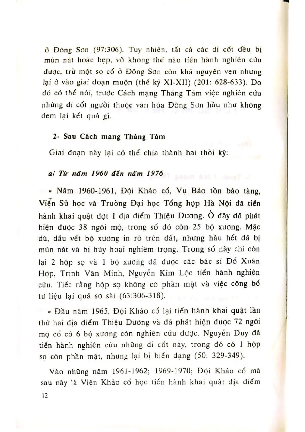 Nội dung mục lục và hình ảnh sách Đặc điểm nhân chủng cư dân văn hóa Đông Sơn ở Việt Nam - Trang 6