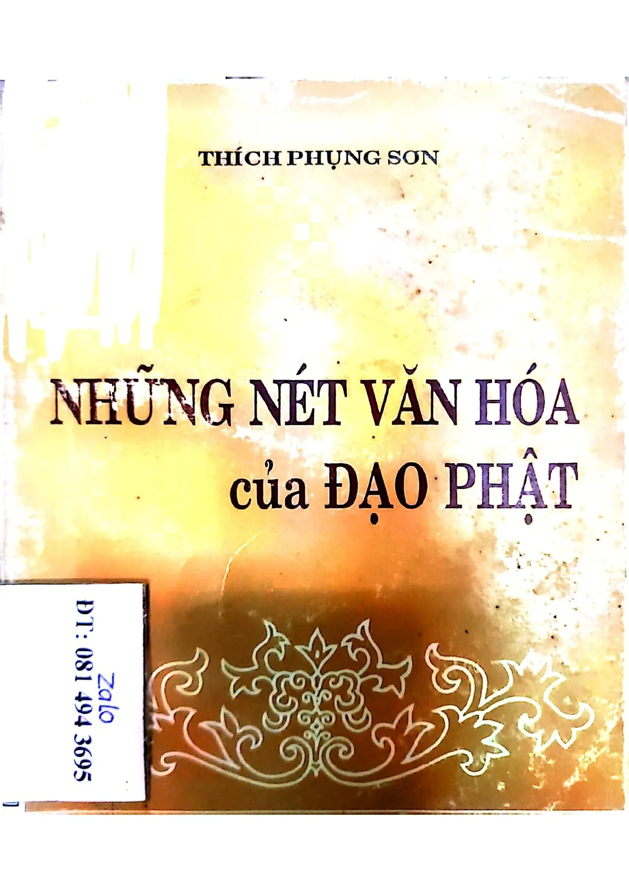 Ảnh bìa của Những nét văn hóa của đạo phật