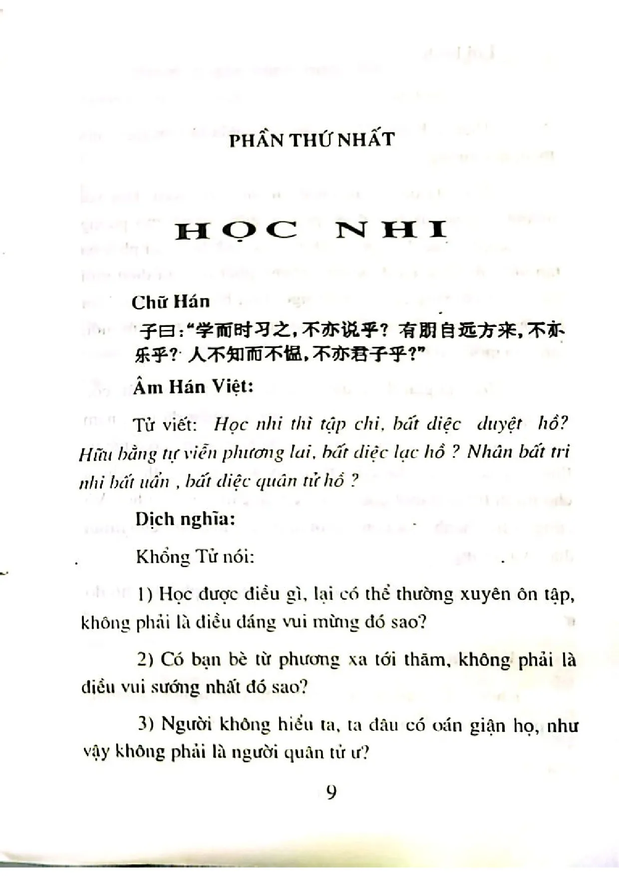 Mục lục chi tiết trang 3 sách Luận ngữ viên ngọc quý trong kho tàng văn hóa phương đông