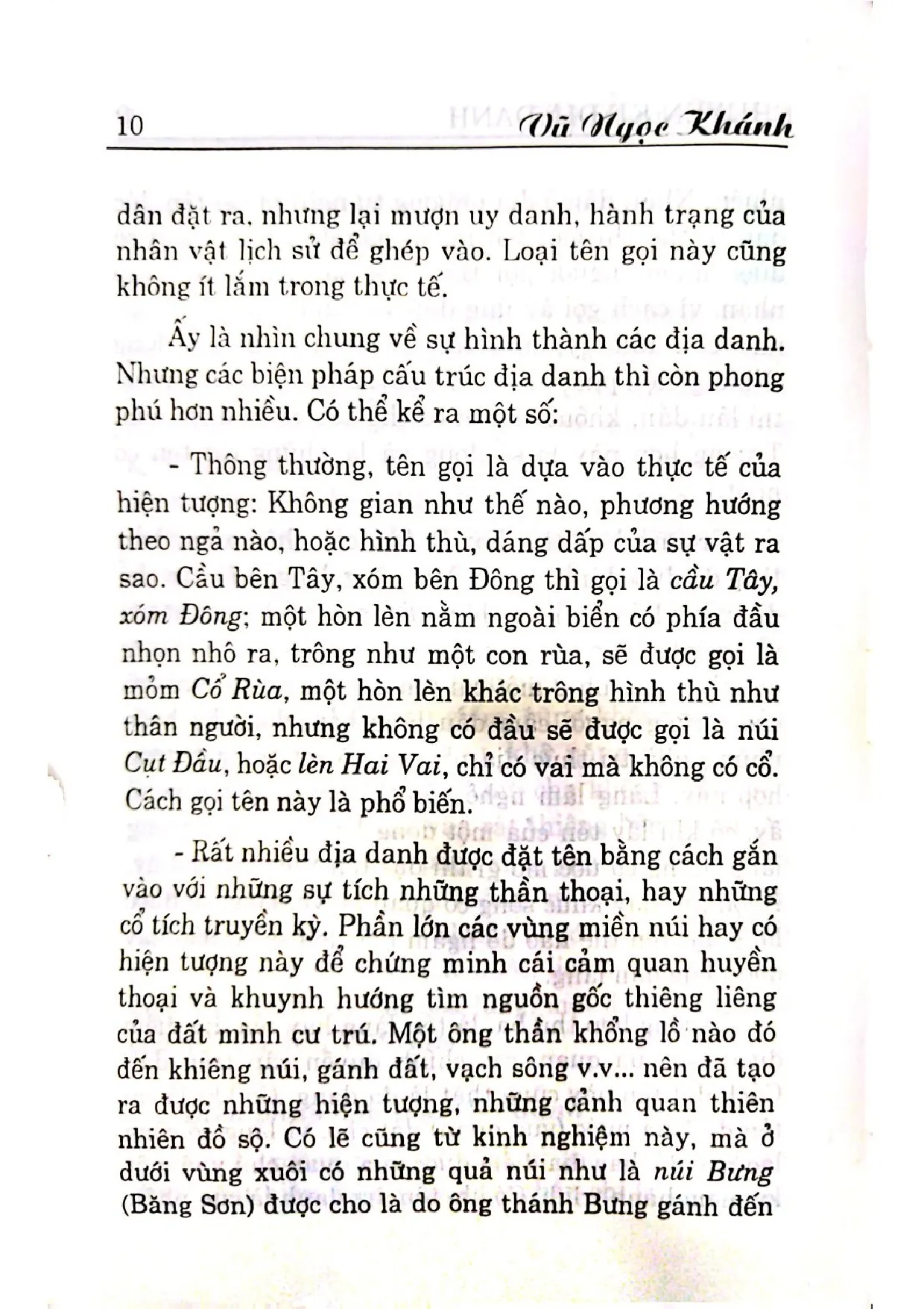 Nội dung mục lục và hình ảnh sách Chuyện kể địa danh Việt Nam - Trang 6