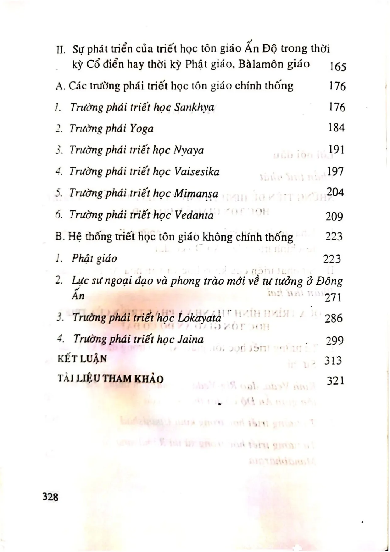 Mục lục chi tiết trang 1 sách Lịch sử triết học cổ đại
