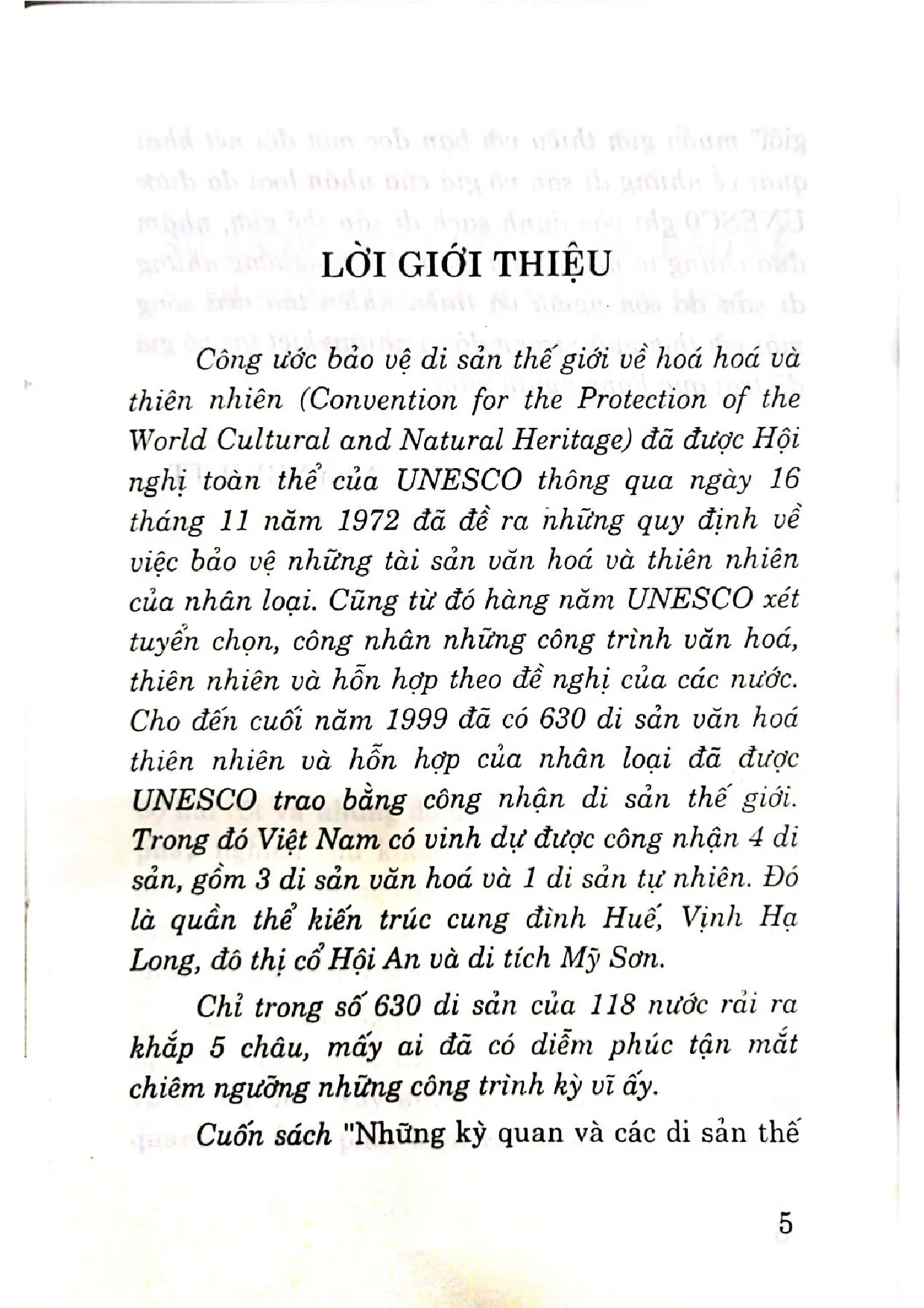 Mục lục chi tiết trang 1 sách Những kỳ quan và di sản nhân loại