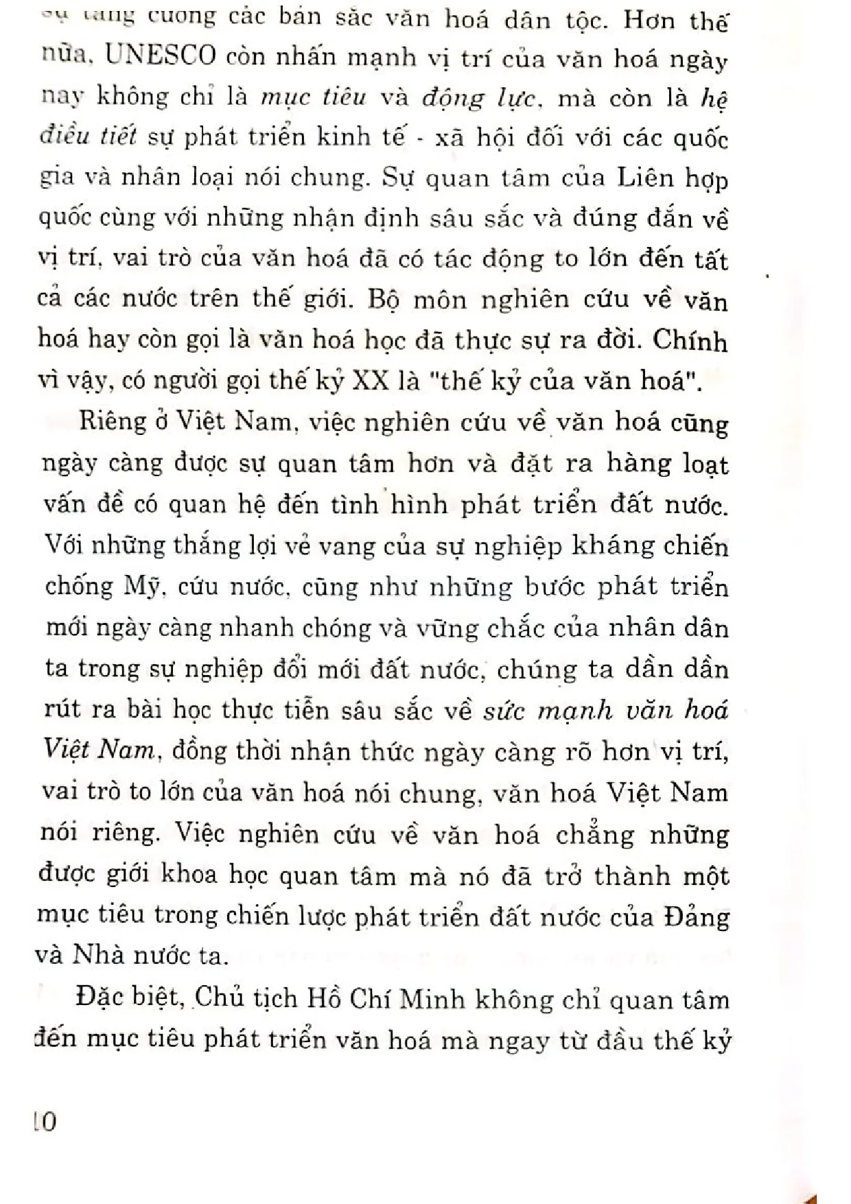 Nội dung mục lục và hình ảnh sách Góp phần nghiên cứu văn hóa Việt Nam dưới ánh sáng tư tưởng Hồ Chí Minh - Trang 6