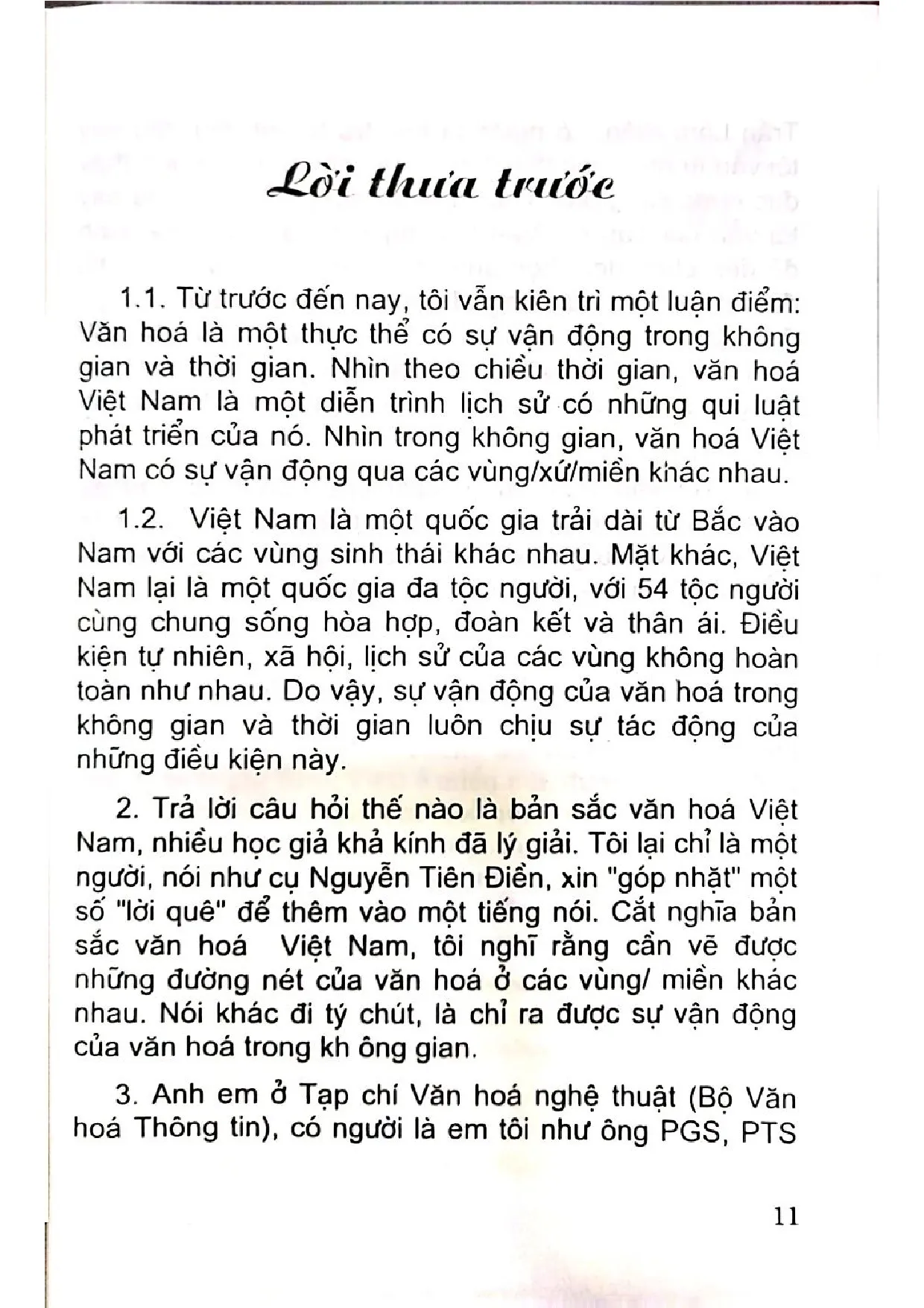 Mục lục chi tiết trang 3 sách Việt Nam cái nhìn địa - văn hóa