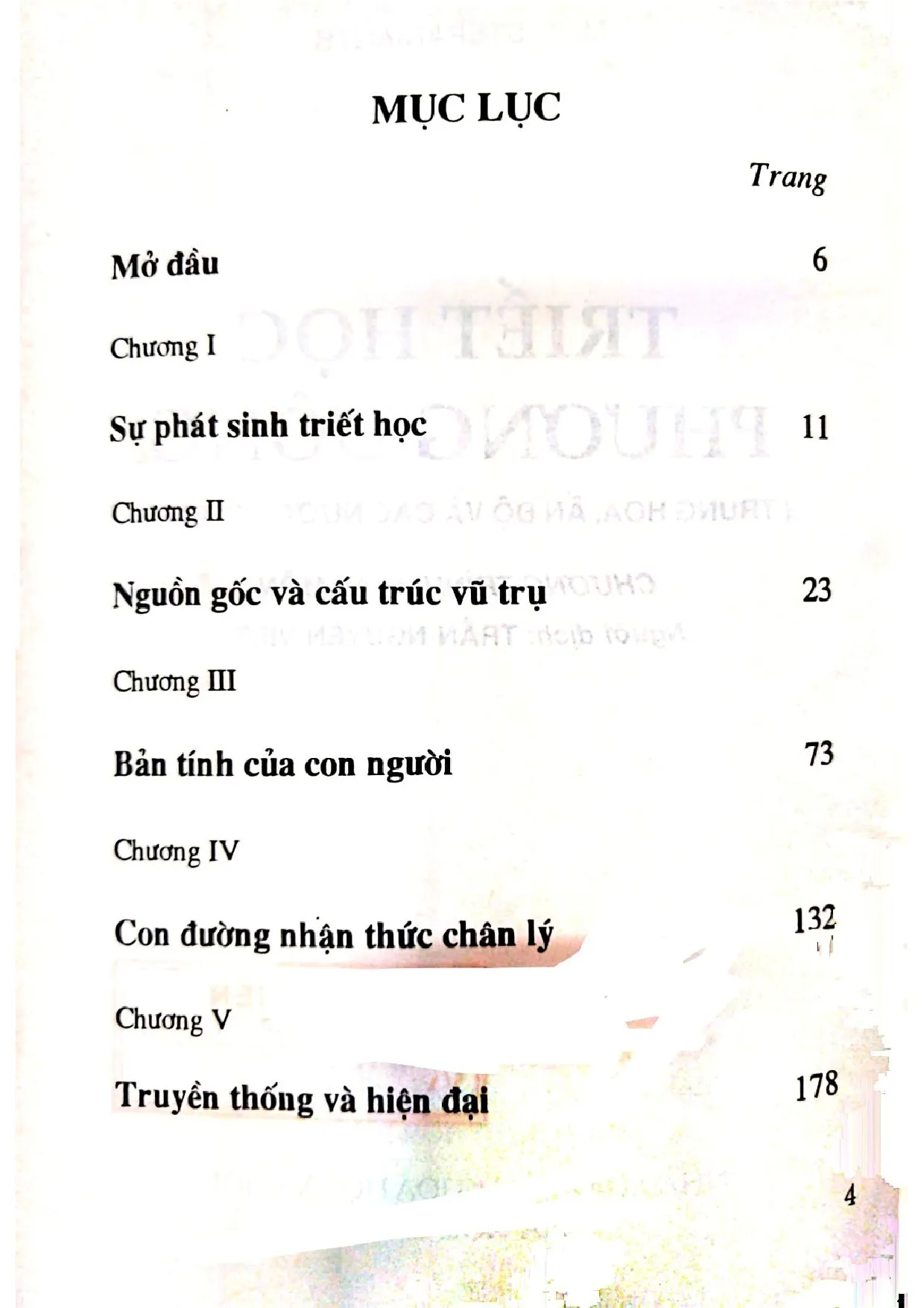 Trang bìa chính thức sách Triết học phương đông Trung Hoa, Ấn Độ, các nước Hồi giáo