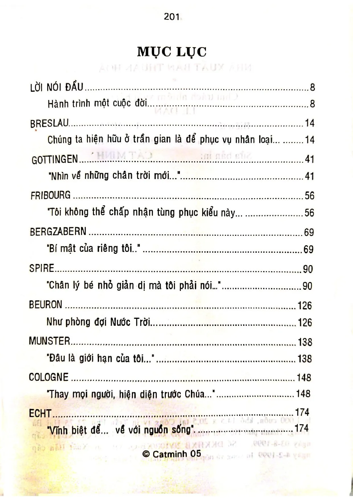Trang bìa chính thức sách Thánh Terexa Benedicta