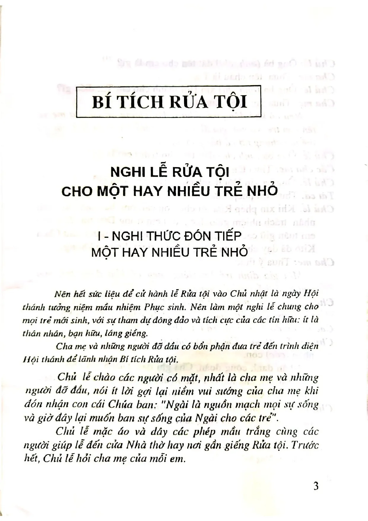Mục lục chi tiết trang 3 sách Các phép
