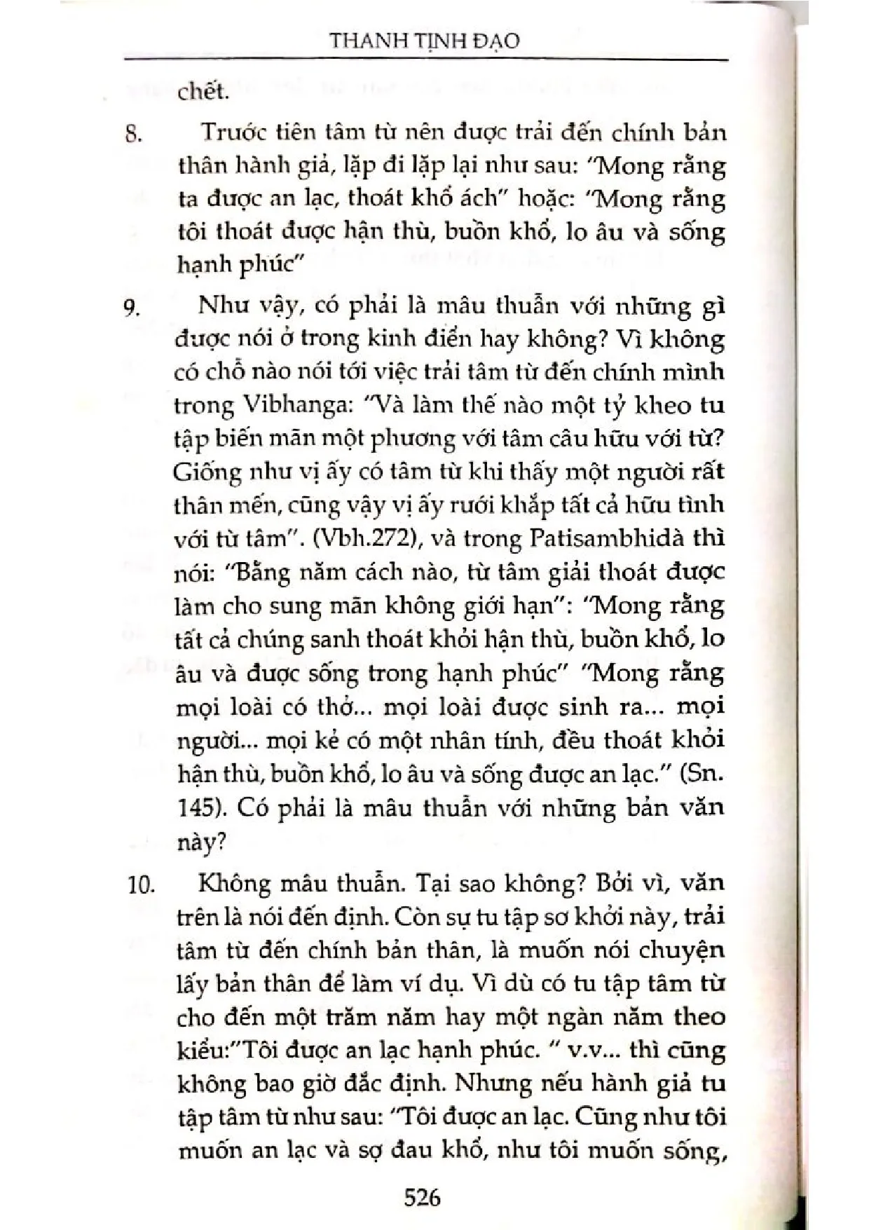 Nội dung mục lục và hình ảnh sách Thanh tịnh đạo - Trang 5