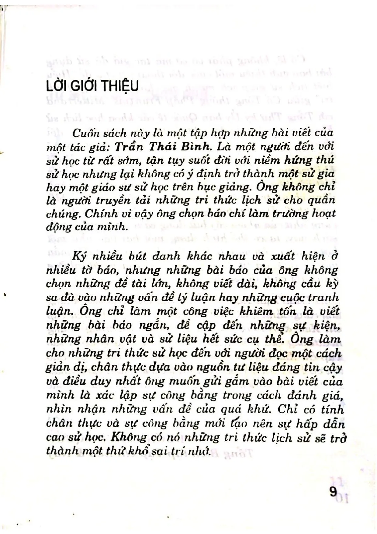Nội dung trang phụ bản giới thiệu sách Tìm hiểu lịch sử Việt Nam
