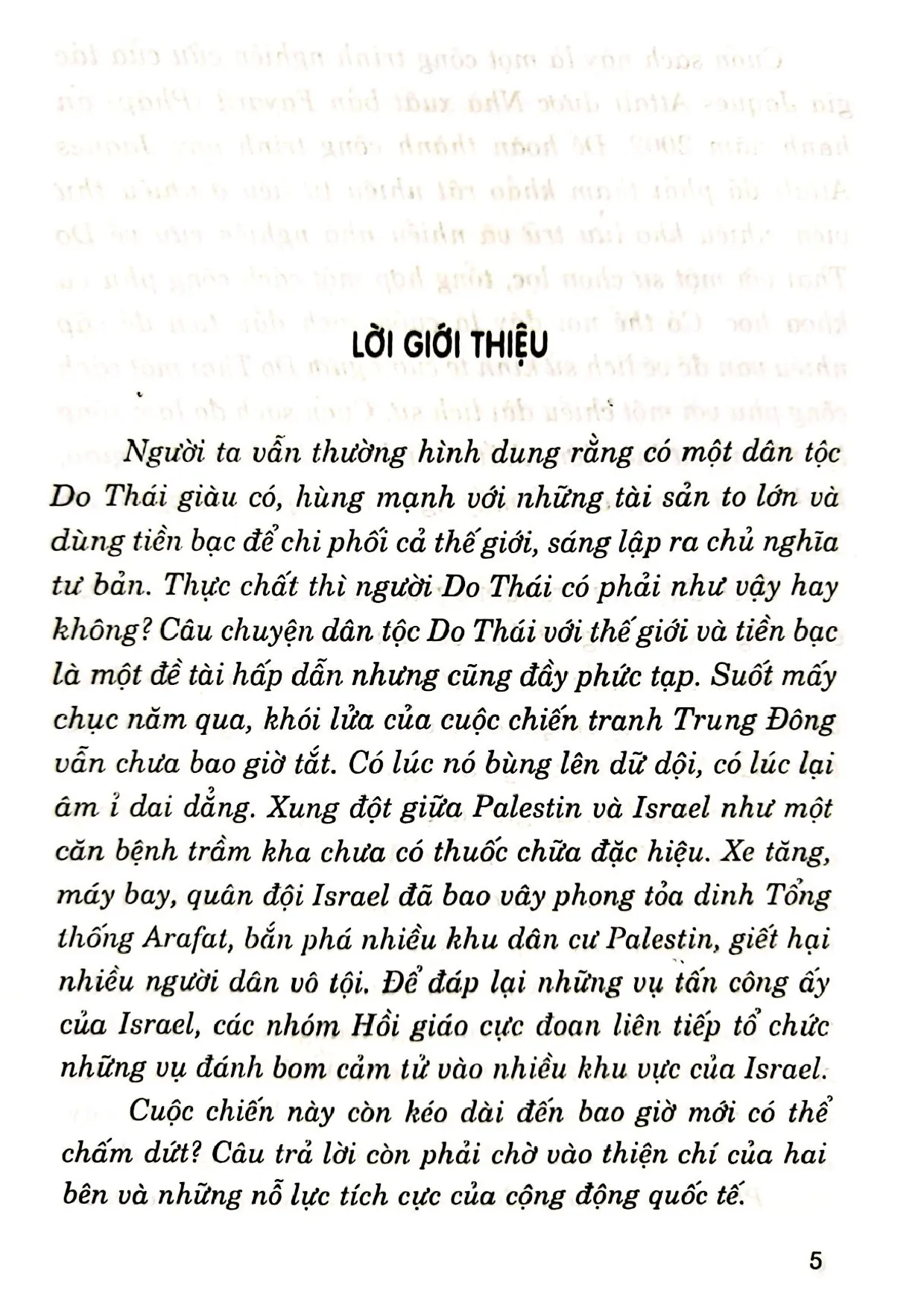 Mục lục chi tiết trang 3 sách Người Do Thái với thế giới và tiền bạc