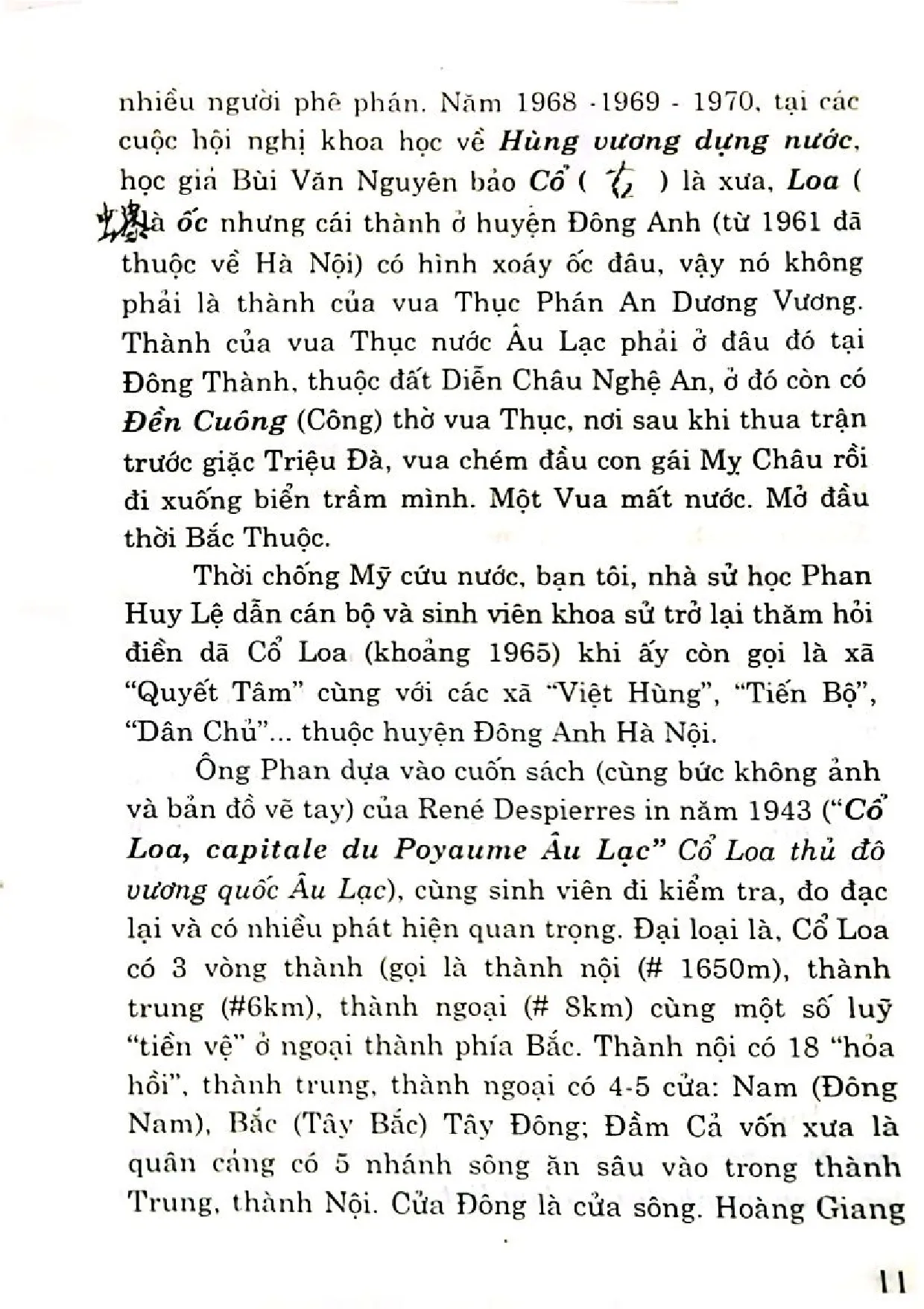 Nội dung trang phụ bản giới thiệu sách Cổ Loa trung tâm hội tụ văn minh sông Hồng