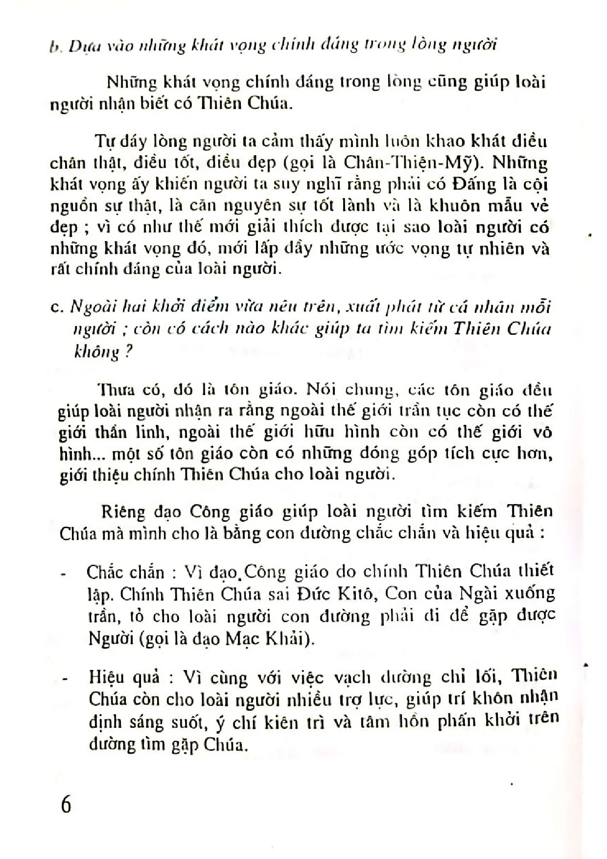 Nội dung mục lục và hình ảnh sách Giáo lý dự tòng - Trang 5