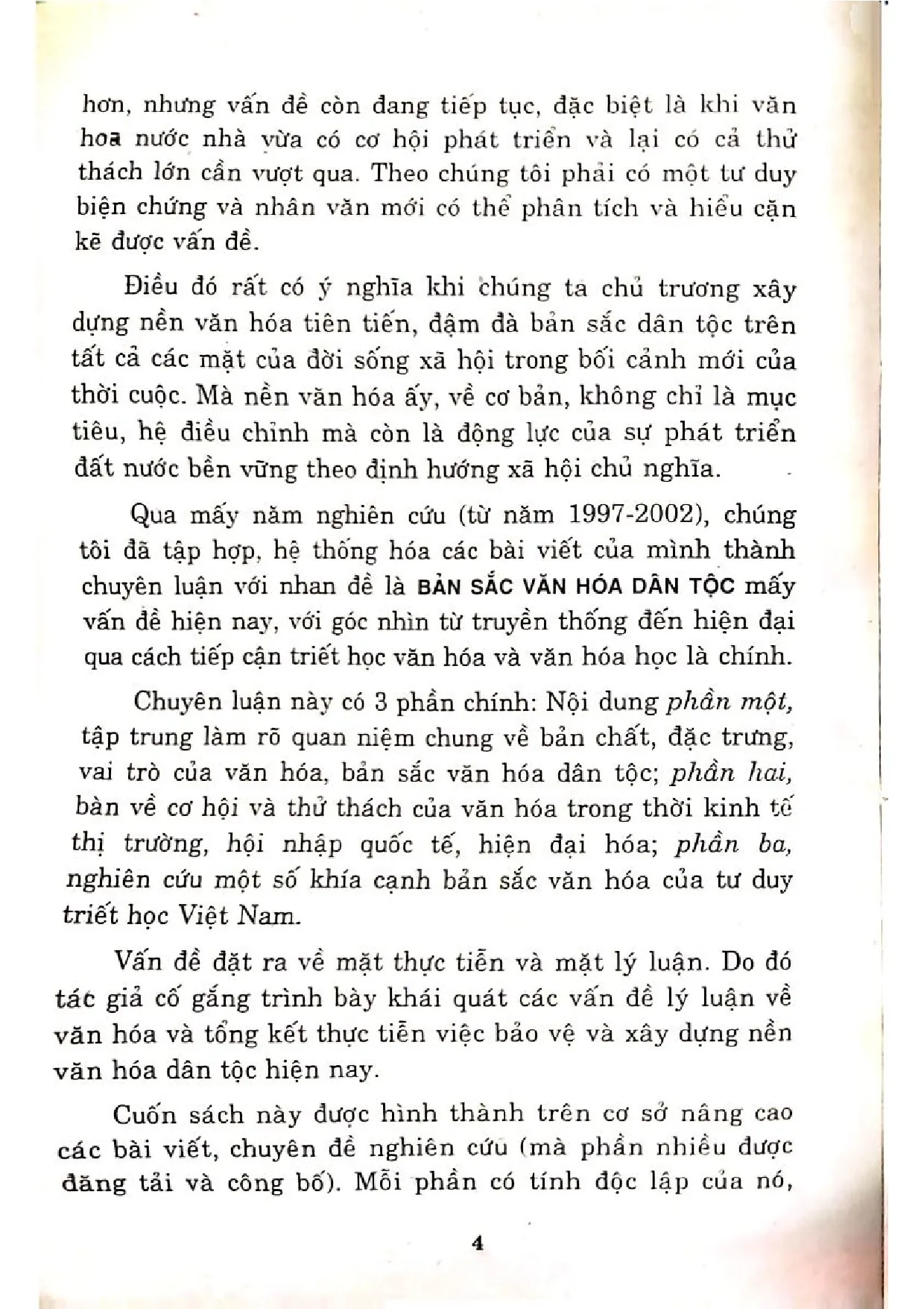 Mục lục chi tiết trang 2 sách Bản sắc văn hóa dân tộc