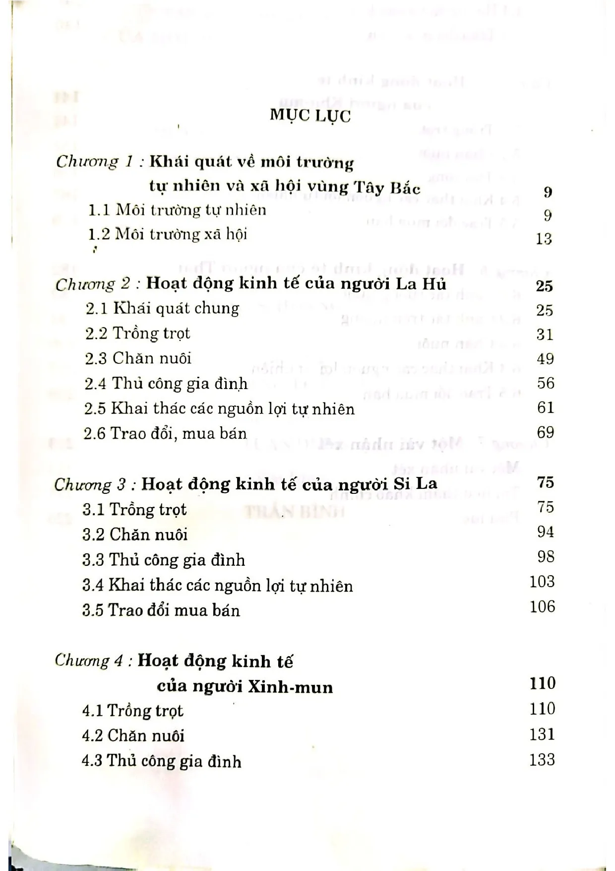 Trang bìa chính thức sách Tập quán hoạt động kinh tế của một số dân tộc phía bắc Việt Nam