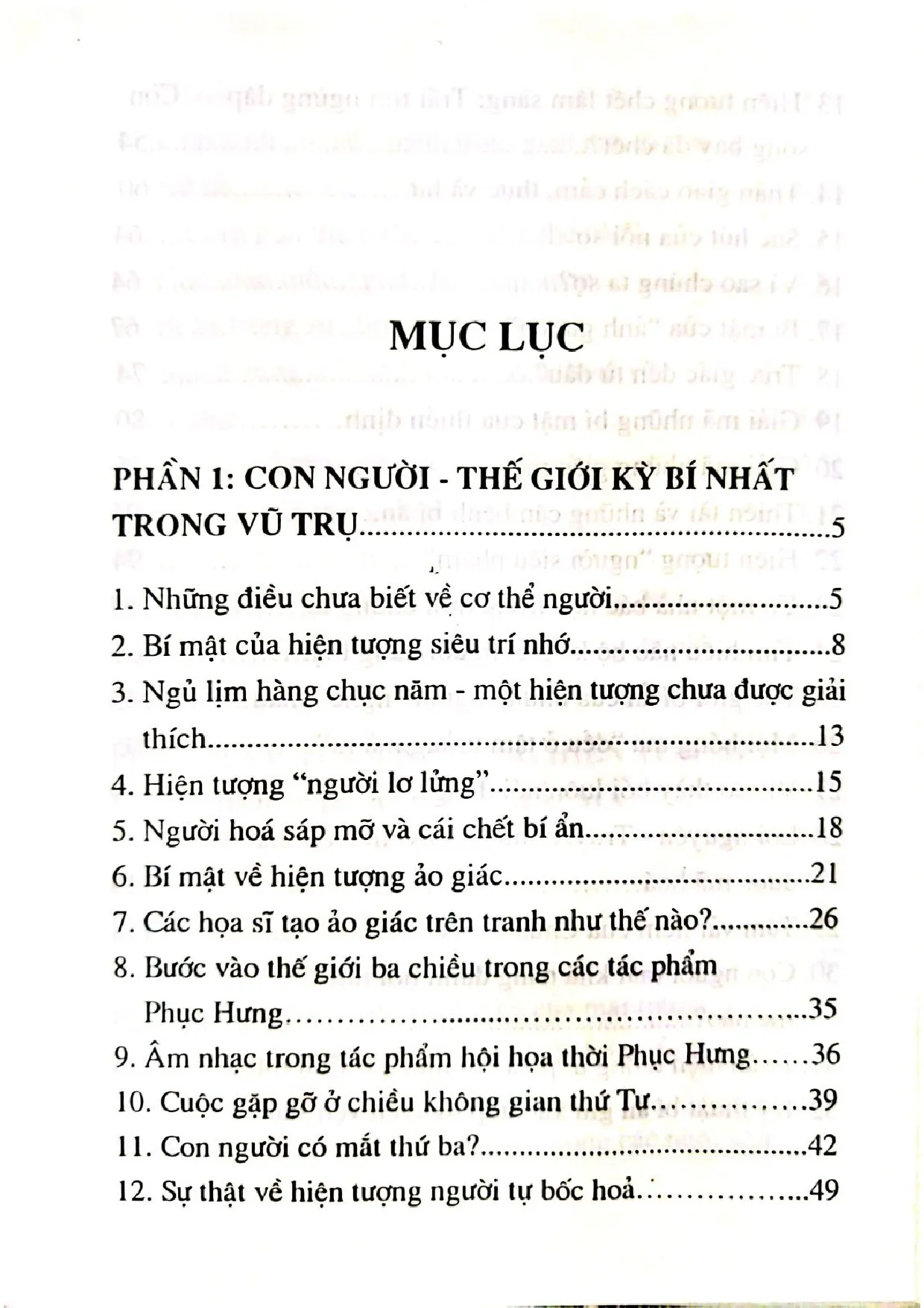 Trang bìa chính thức sách Bí ẩn của nhân loại