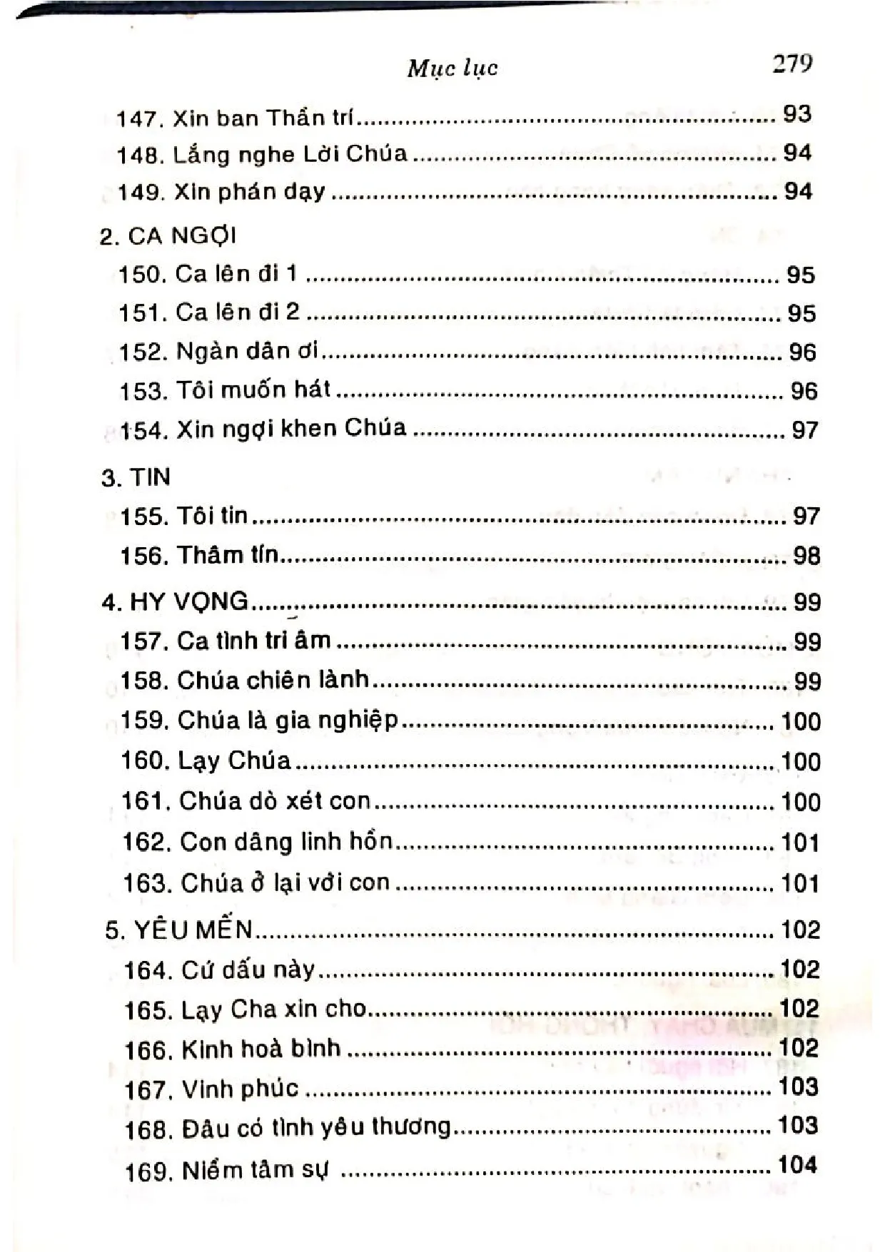 Nội dung mục lục và hình ảnh sách Kinh nguyện gia đình - Trang 6