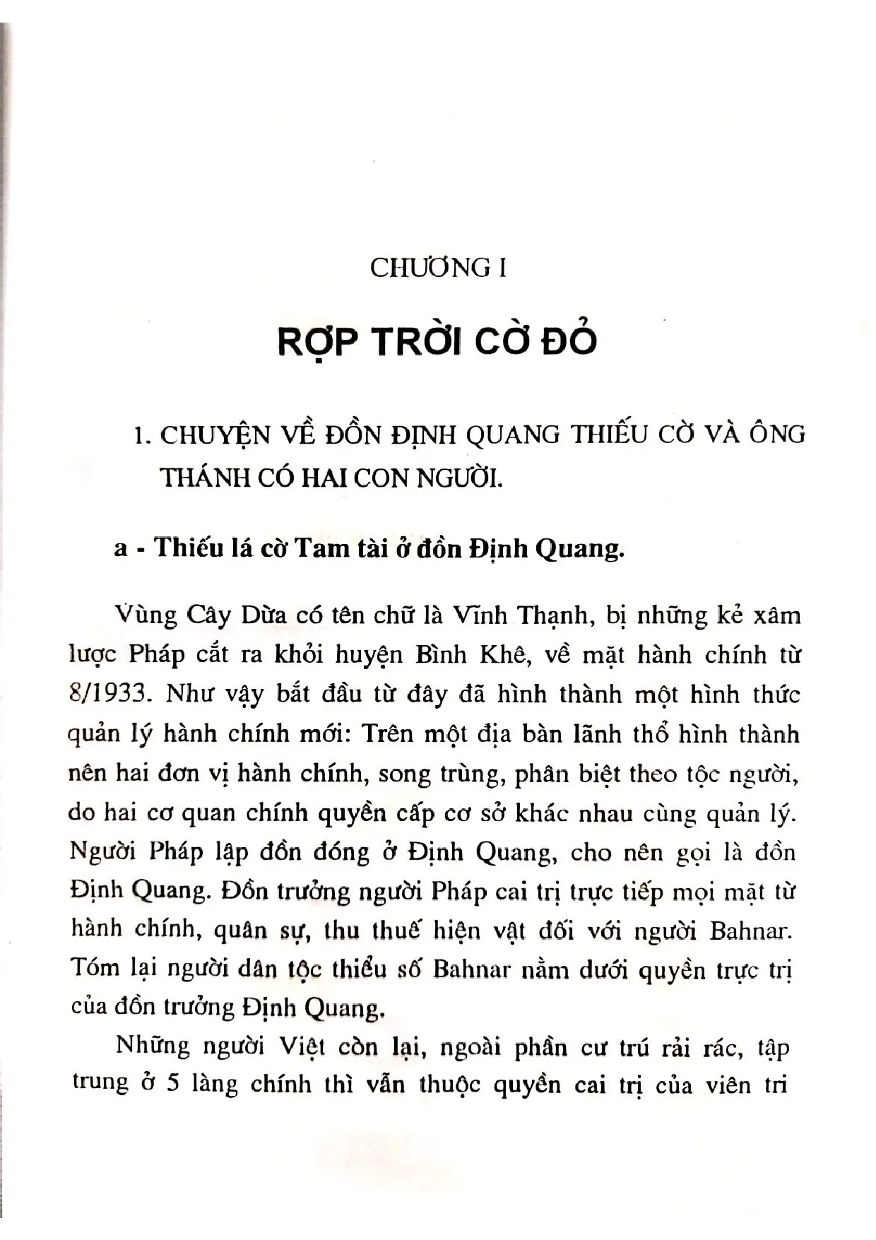 Mục lục chi tiết trang 2 sách Làng cây dừa dân tộc lịch sử học xã Bình Quang
