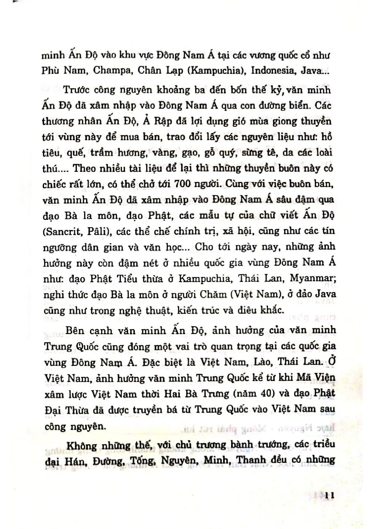 Nội dung mục lục và hình ảnh sách Việt Nam và Đông Nam Á thời kỳ chống xâm lược Nguyên - Mông (Thế kỷ XIII) (Nguyễn - Trang 7
